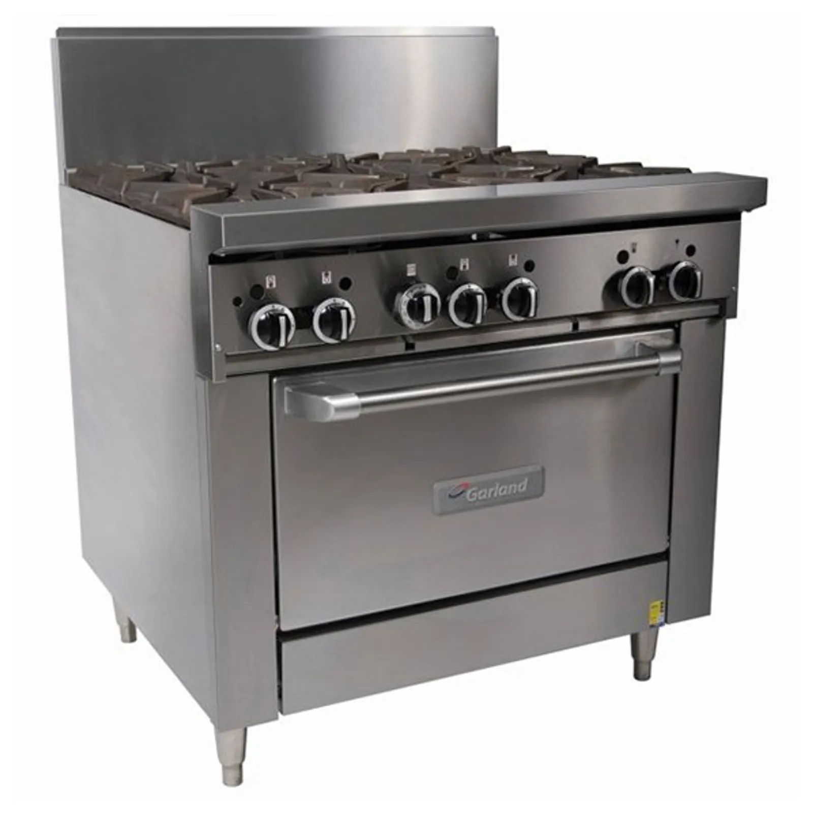 Garland GF36-6R-NG Heavy Duty 6 Burner