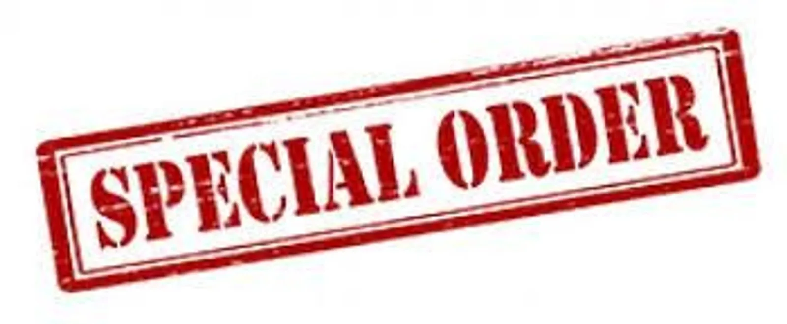 Special Order