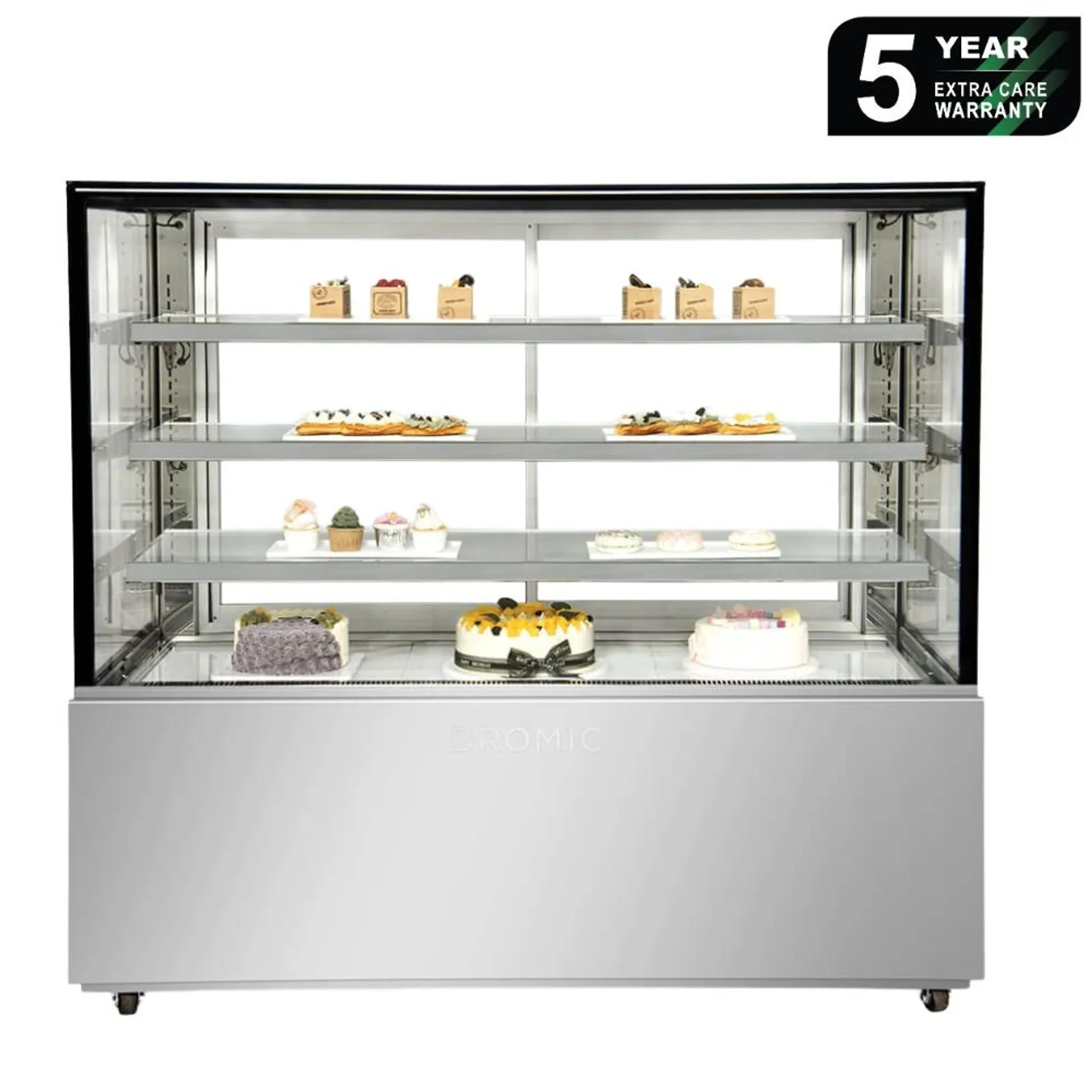Bromic FD4T1500C - 4 Tier 1500mm Cake Display