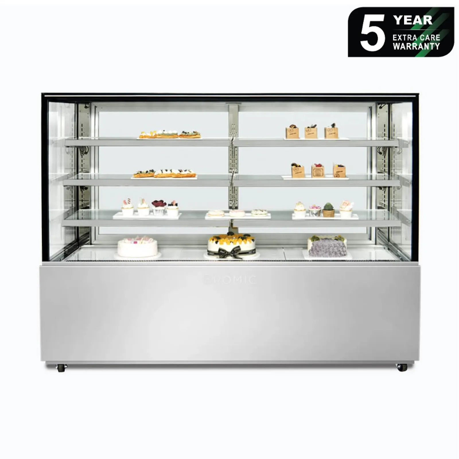 Bromic FD4T1800C - 4 Tier 1800mm Cake Display