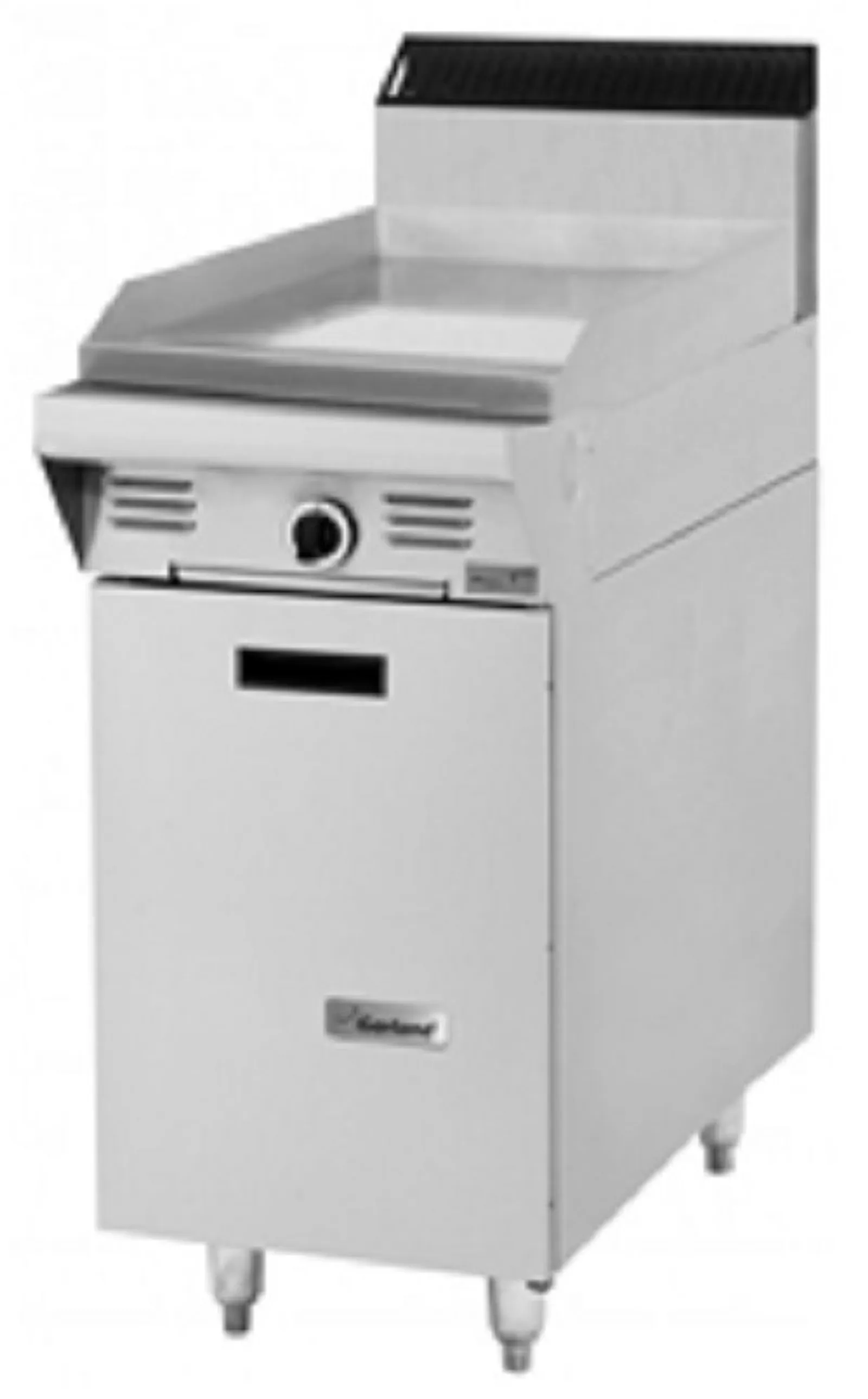 Garland MST7SE Extra Heavy Duty Master Series Griddle with Storage Base