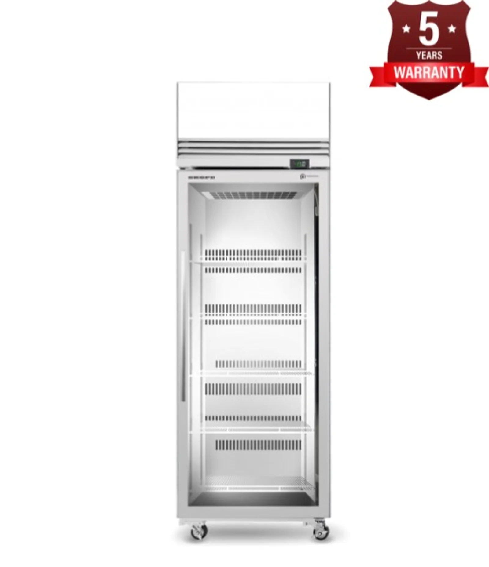 SKOPE ActiveCore TMF650N-AC Glass Door Display Freezer, Lit Sign