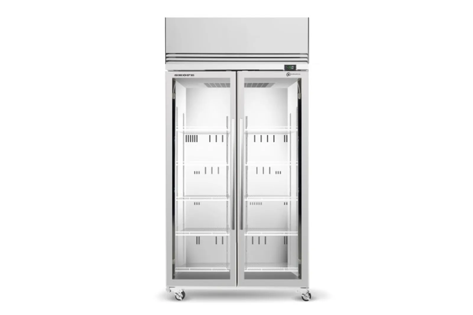 SKOPE ActiveCore TMF1000N-A 2 Glass Door Display Freezer (2)
