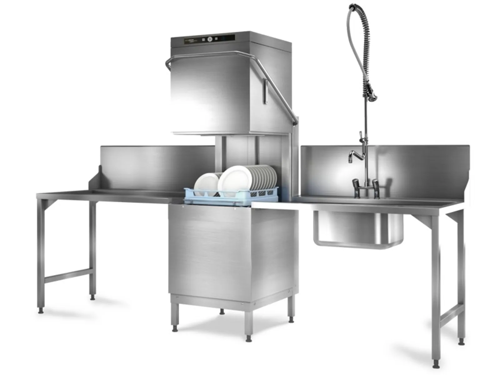 Hobart Ecomax Plus H615 - Hood-Type Dishwasher