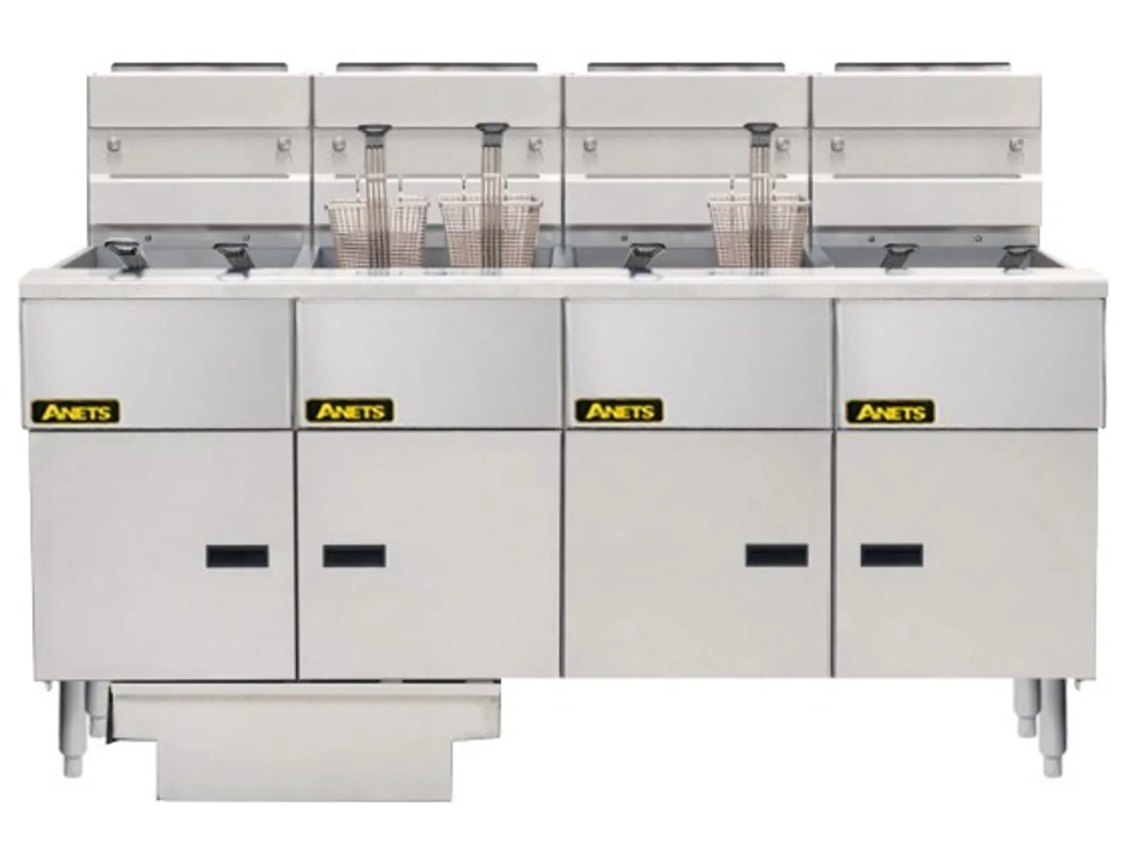 Anets FDAGG414R Goldenfry - 4 Bank Fryer Filter Drawer