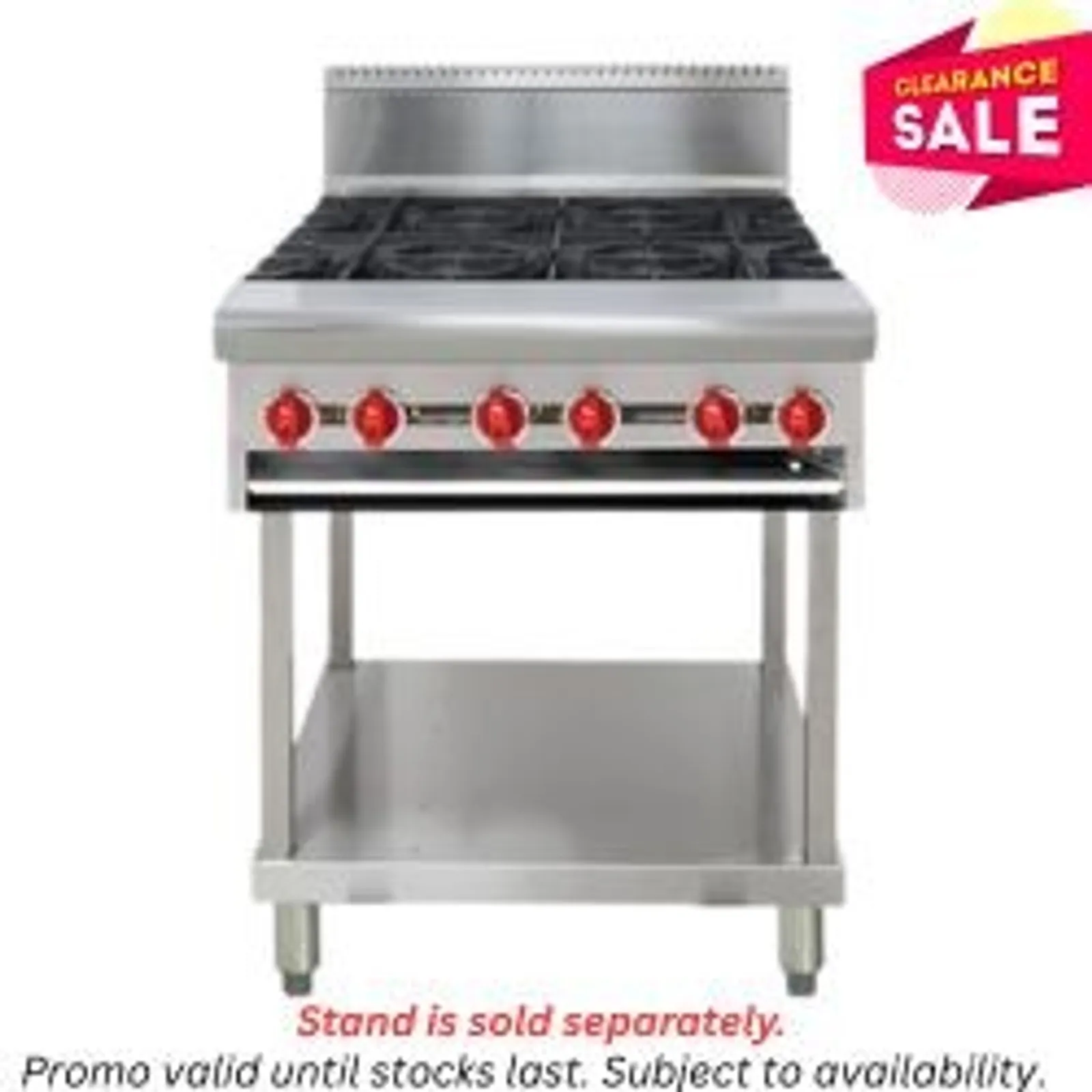 American Range AARHP.36.5.N - 5 Burner Boiling Tops, Natural Gas - Clearance