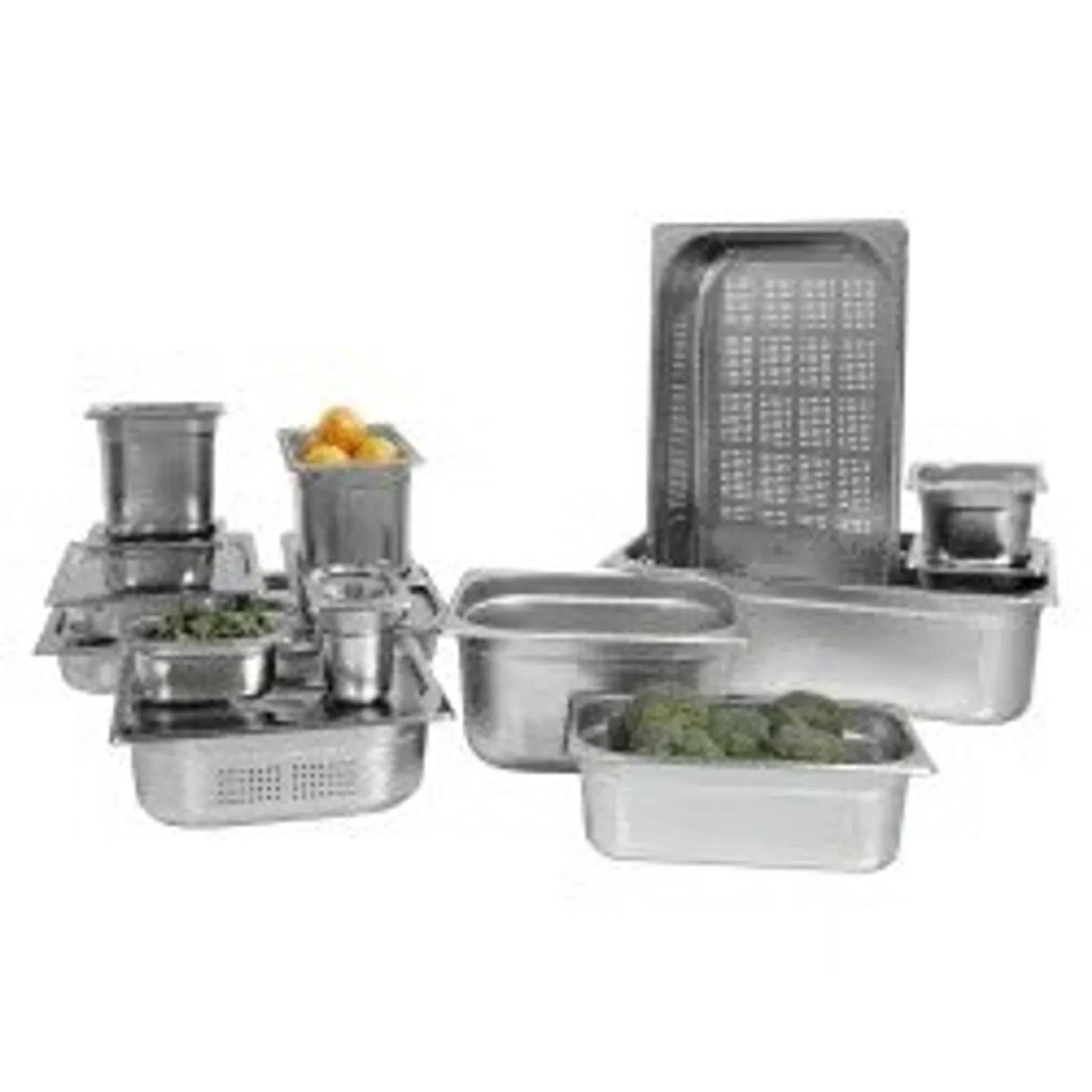 Euro Anti-Jam Food Pans S/S