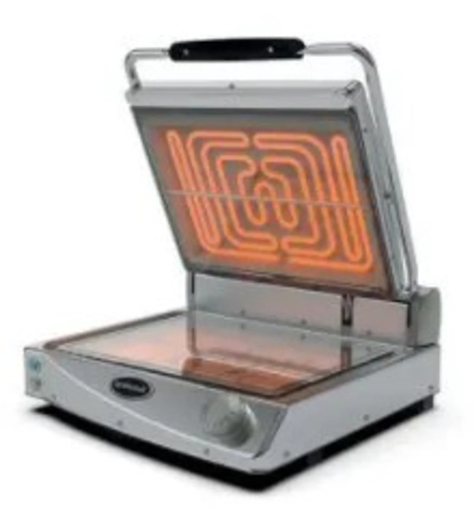 SpidoCook SP015PT Manual Medium Contact Grill - Transparent Smooth Surface 3kW