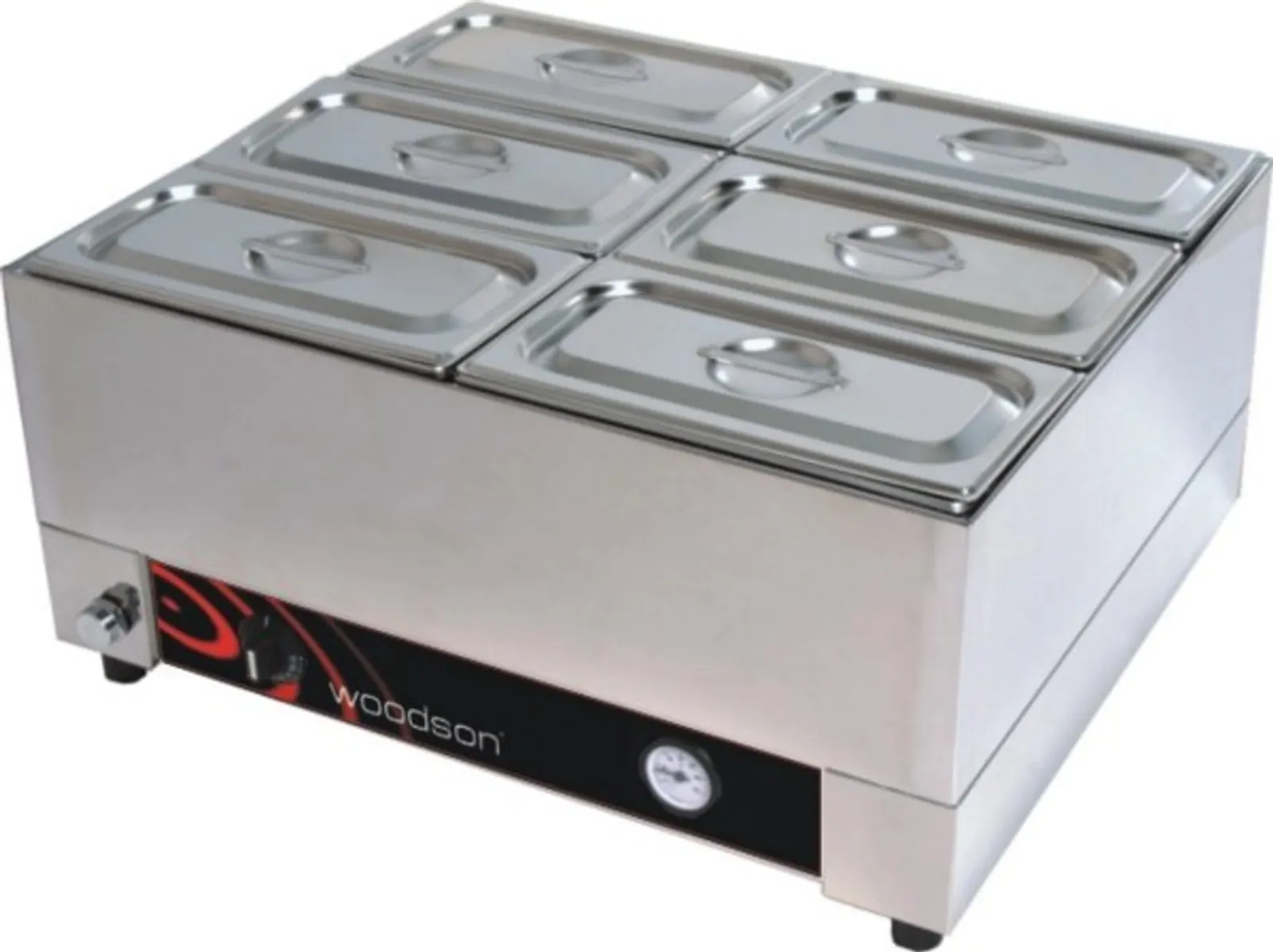 Woodson W.BML21 Benchtop Bain Marie - 2/1GN