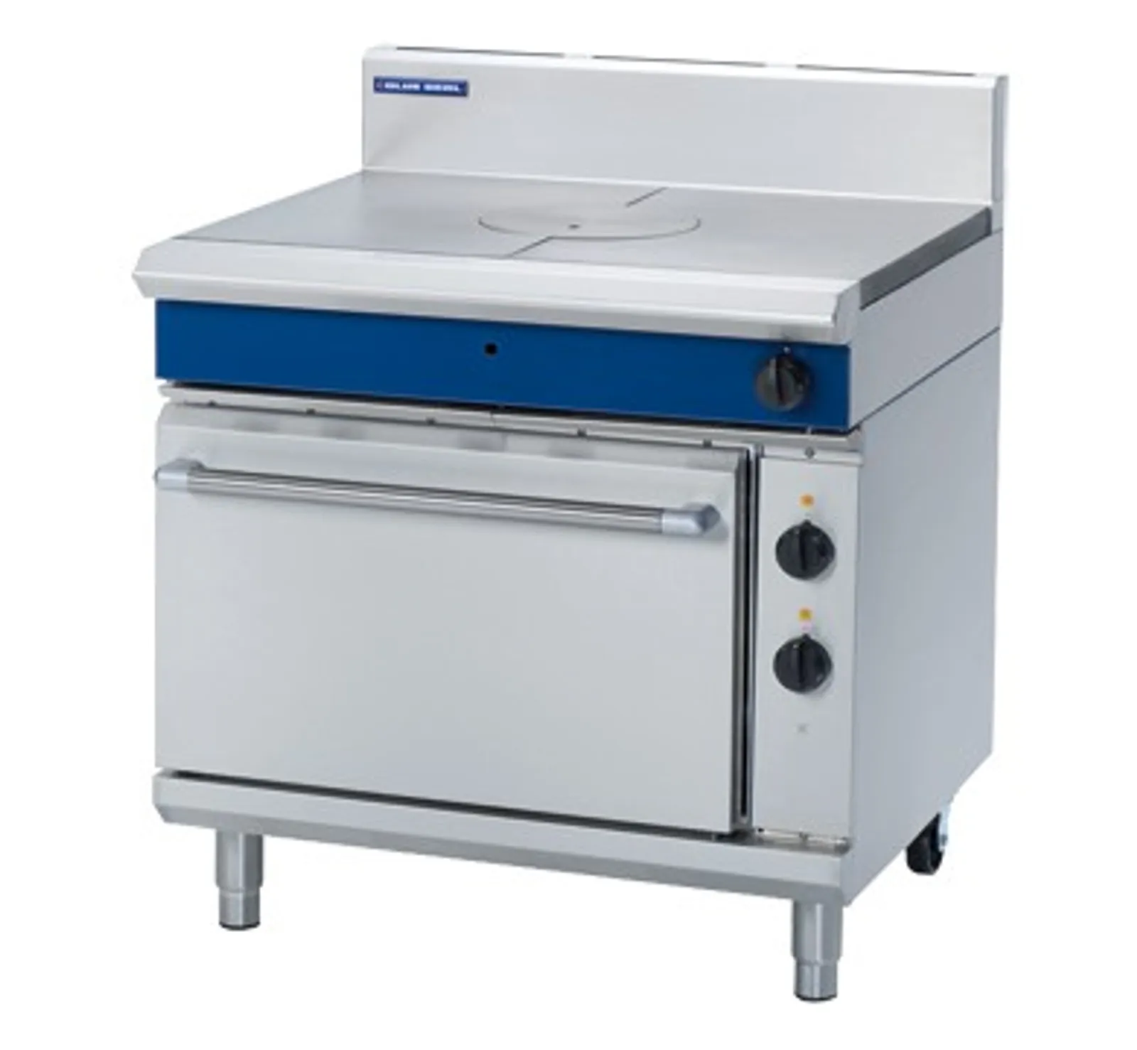 Blue Seal Evolution Series GE570 - 900mm Gas Target Top Electric Static Oven Range