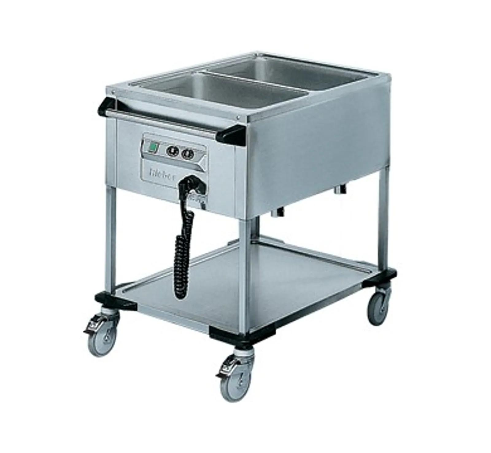 Rieber ZUB 2 - 2 x 1/1 GN Delivery Trolley