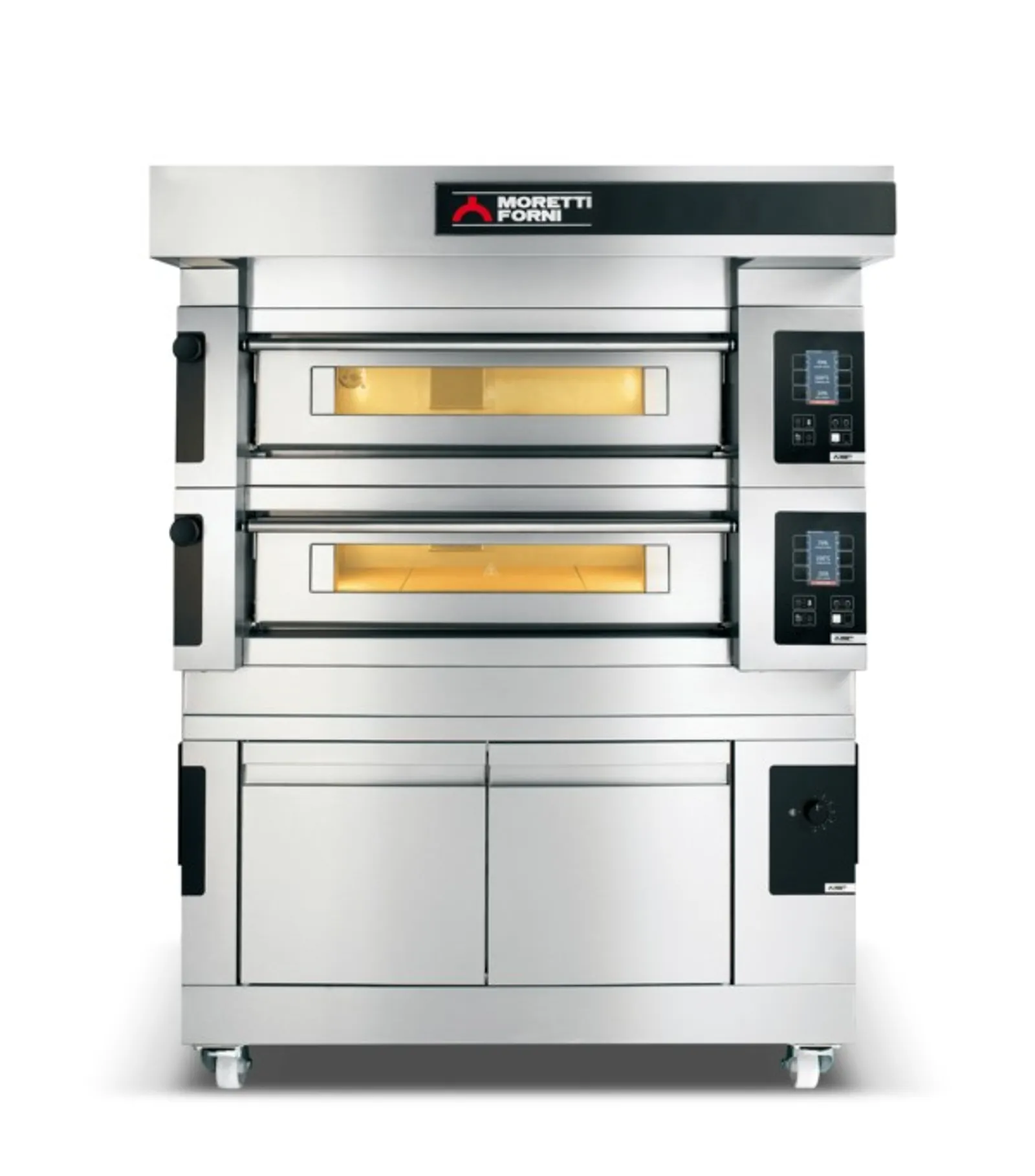 Moretti Forni COMP-S120E-2-L Serie S Double Deck Oven on Prover