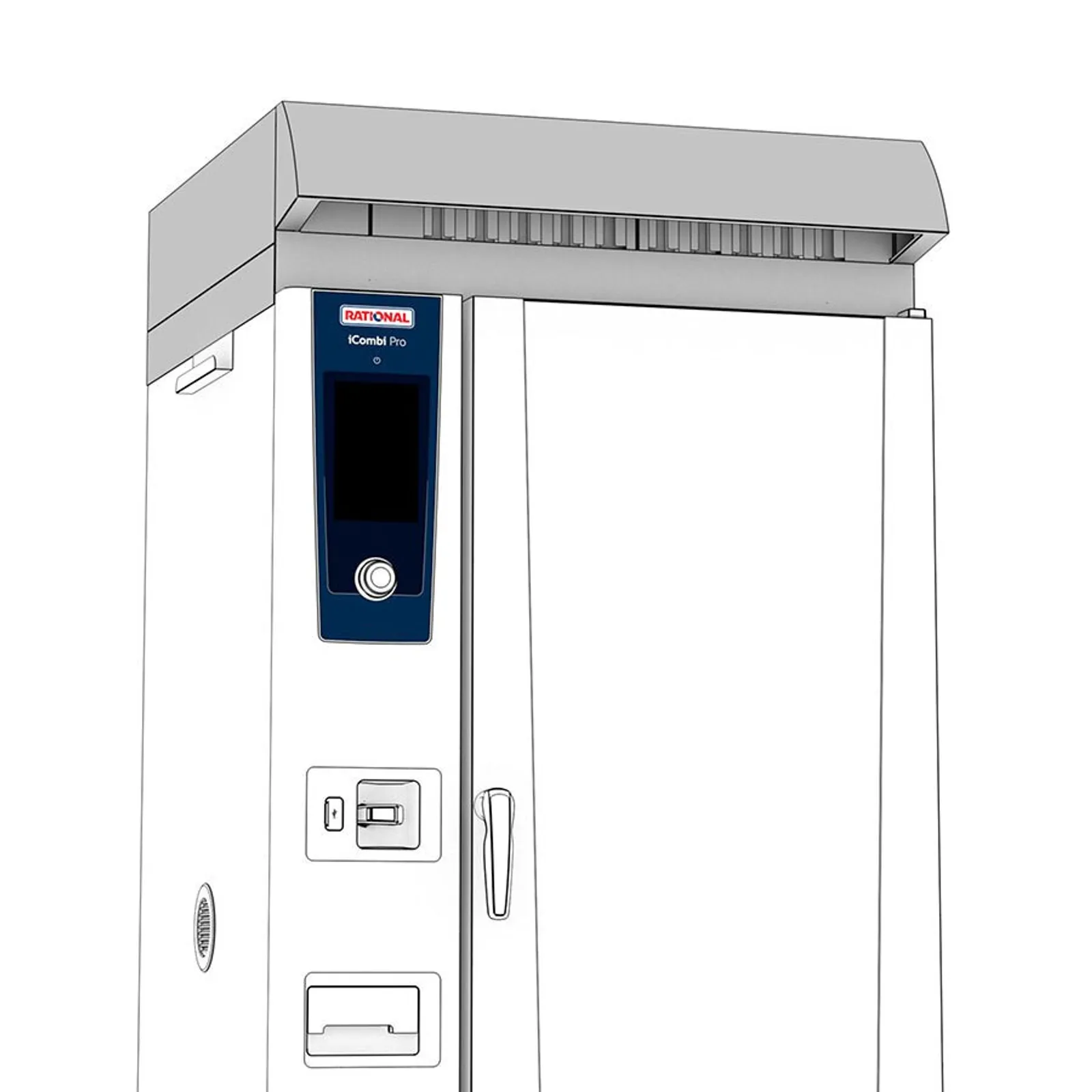 Rational 60.75.136 UltraVent Hood for iCombi 20-1/1