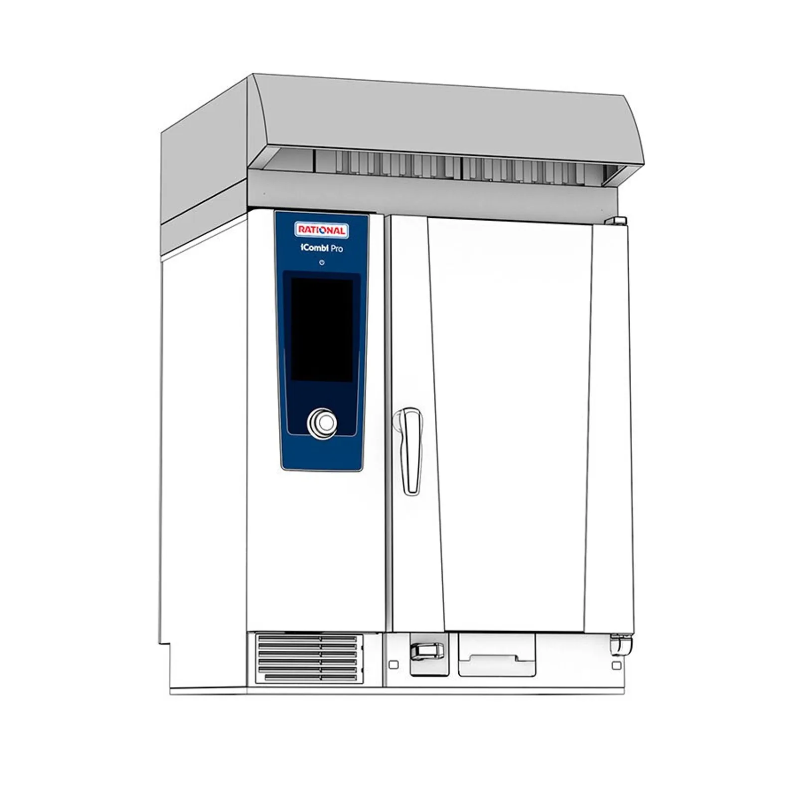 Rational 60.75.135 UltraVent Hood for iCombi 6-2/1 & 10-2/1