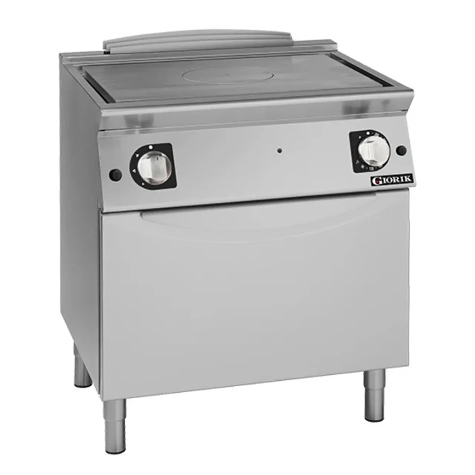 Giorik TG940ET 900 Series - 800mm Wide Gas Solid Top on Electric Oven