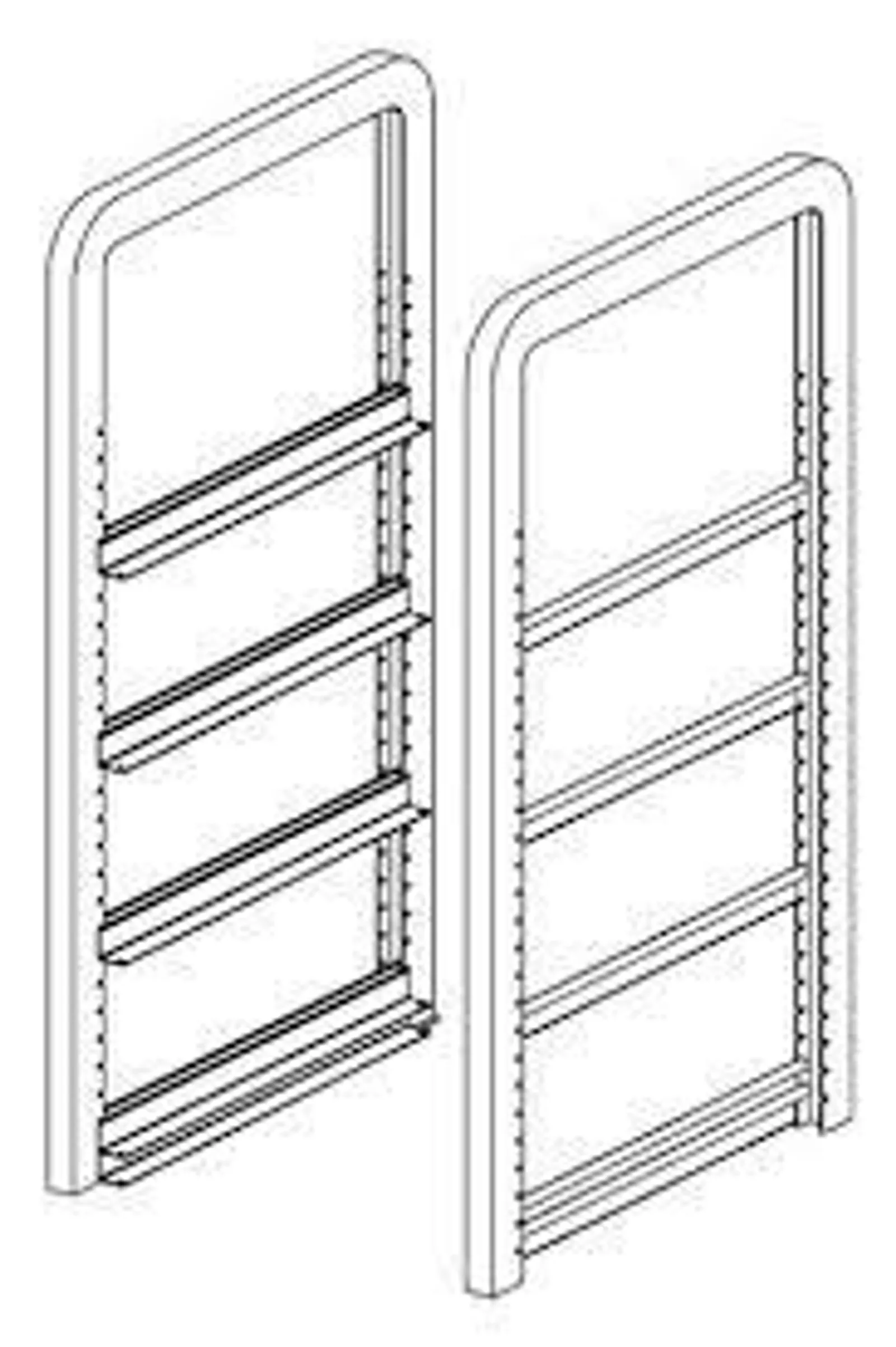 Mantova 1924SSB - Suspended Under Bar Racks