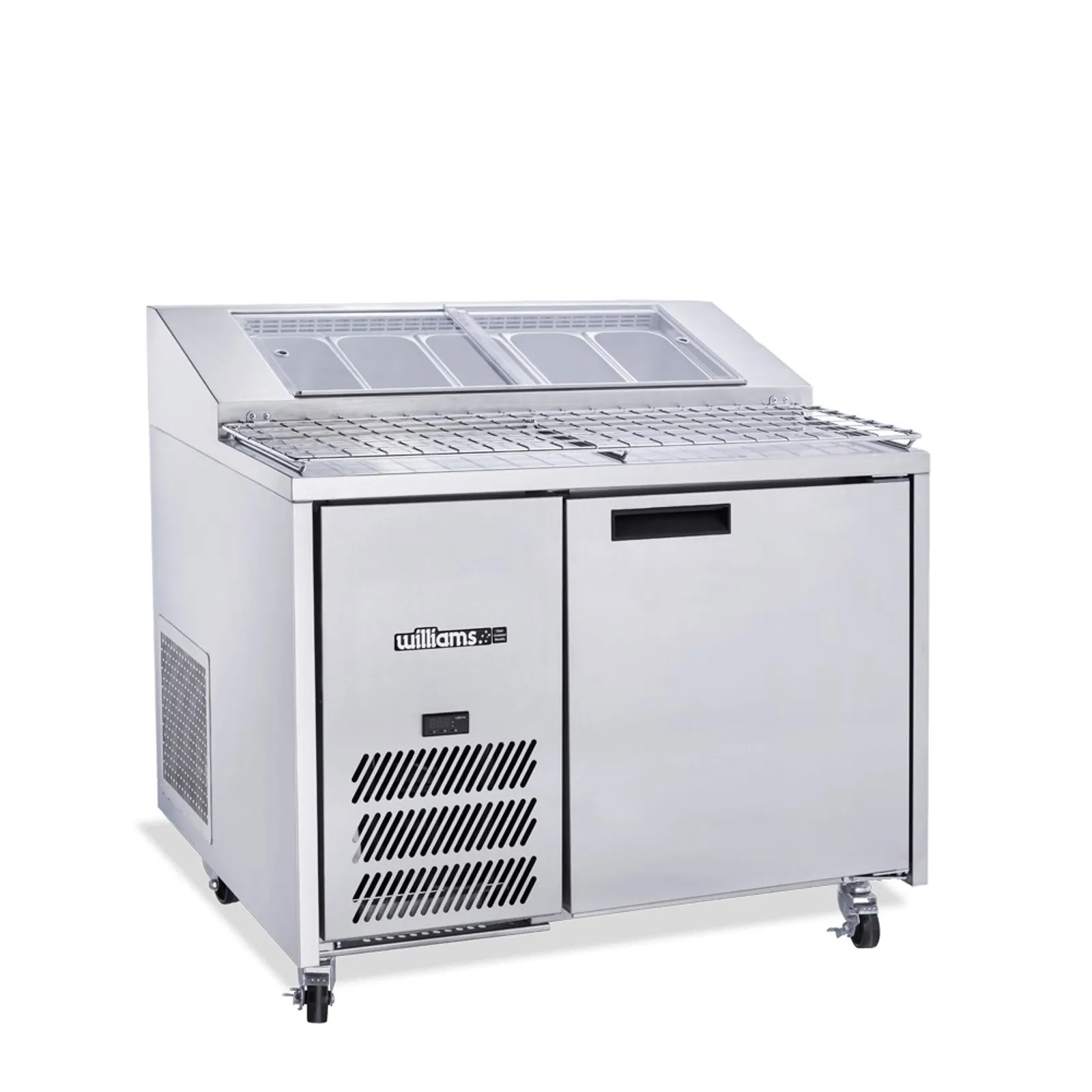 Williams HJ1PCBASS Jade PC - 1 Door Pizza Prep Counter, Stainless Steel