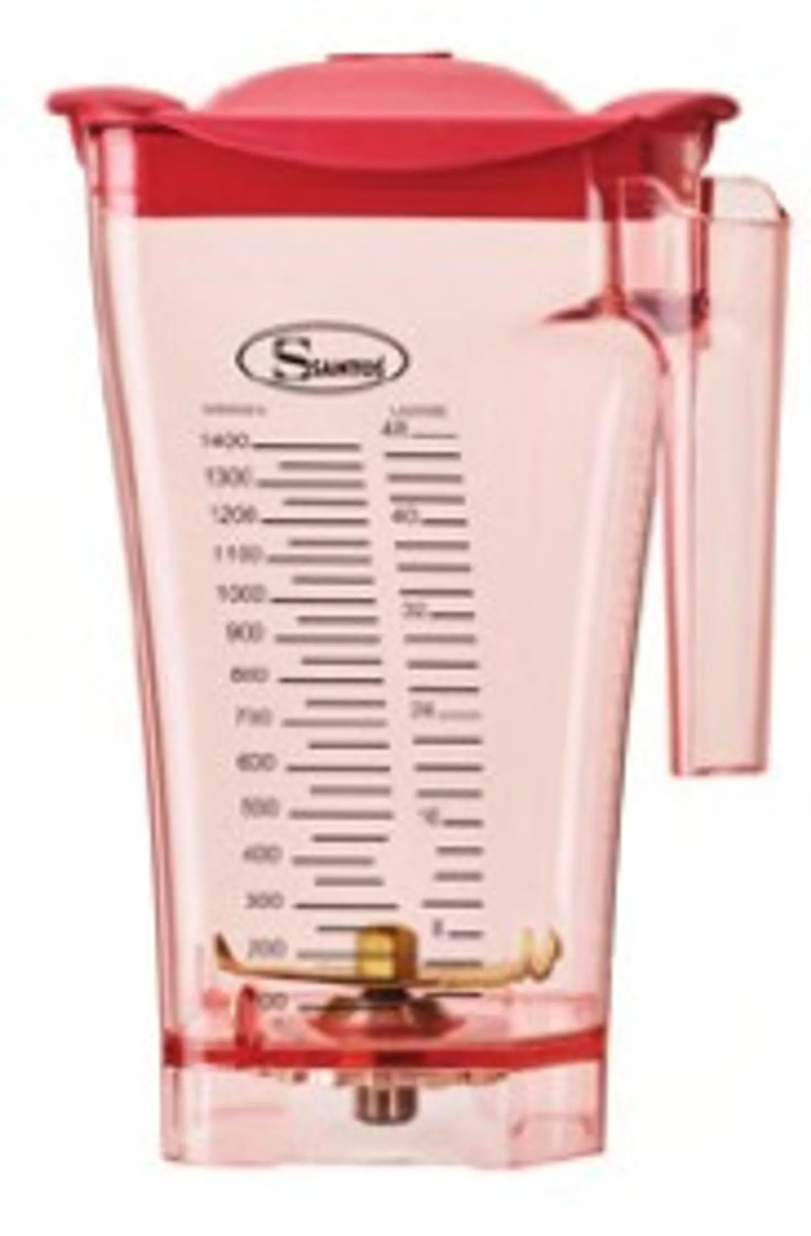 Sammic 62100R - Santos #62 Extra Complete Container - Red