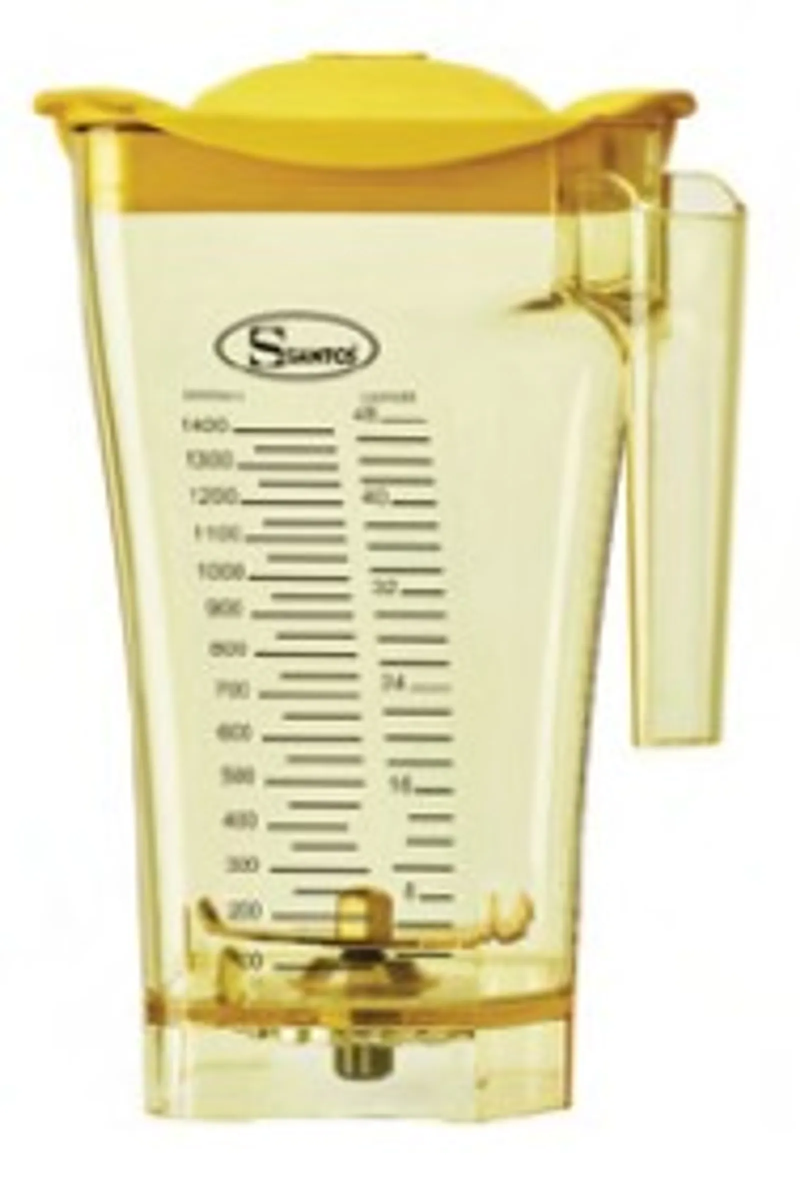 Sammic 62100Y - Santos #62 Extra Complete Container - Yellow