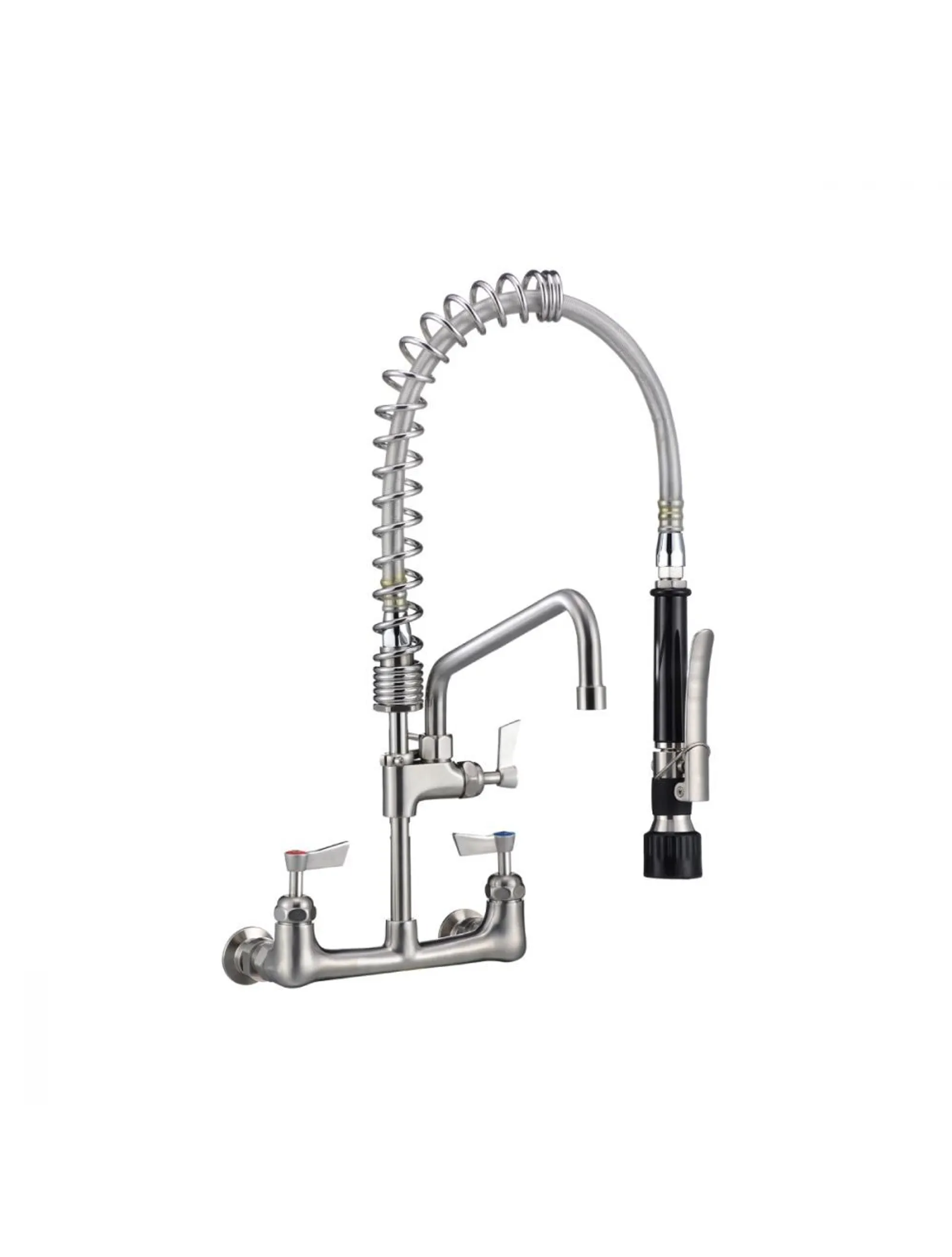 T-3M53473-C Compact Stainless Steel Exposed Wall Mounted Pre Rinse Unit With Pot Filler