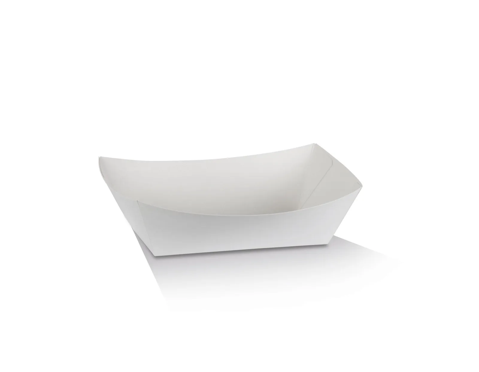PAC Trading T3 - #3 Medium Tray/White Cardboard 500/CTN