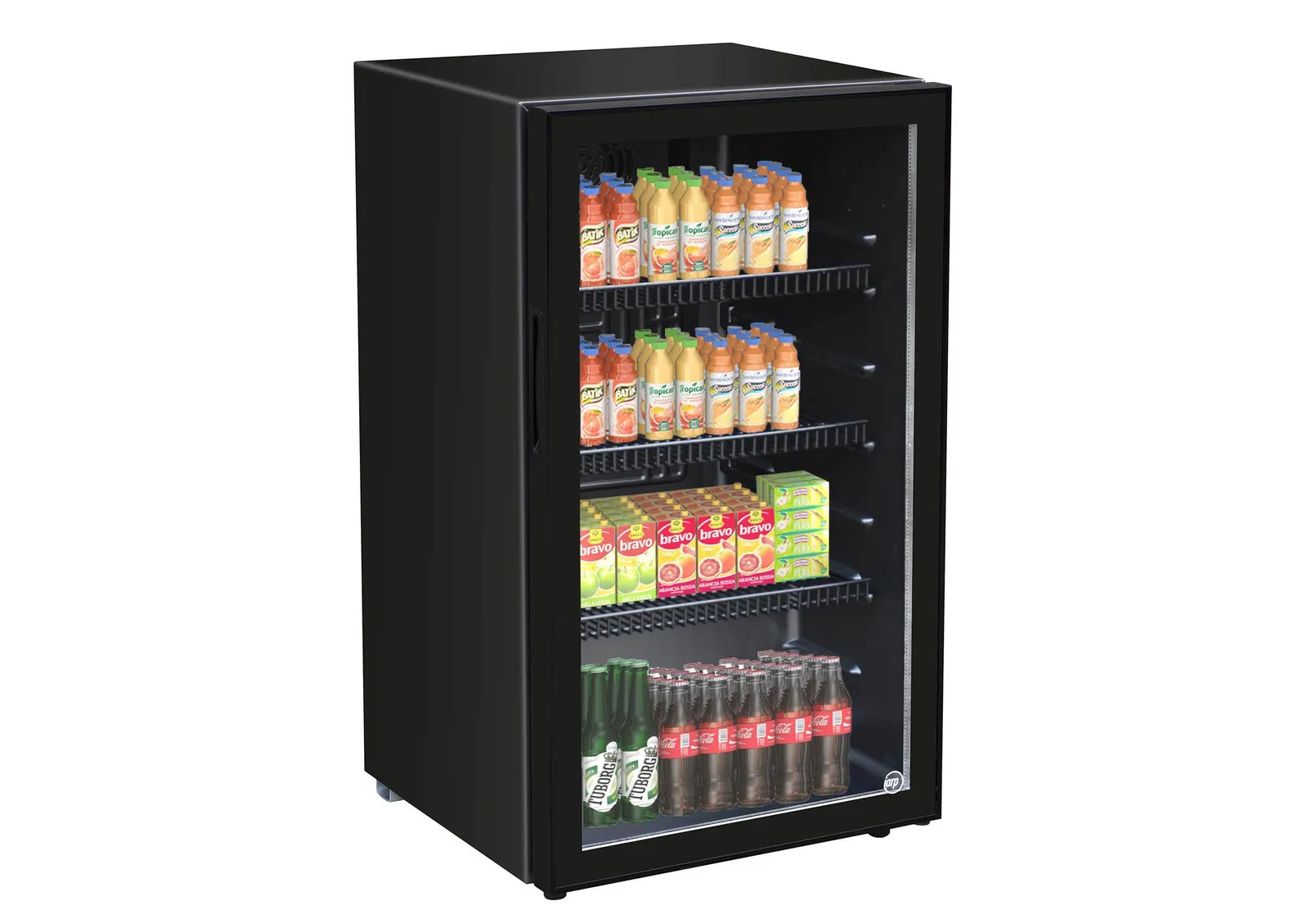 IARP Counter 98 Glass Black - Upright Glass Door Cooler