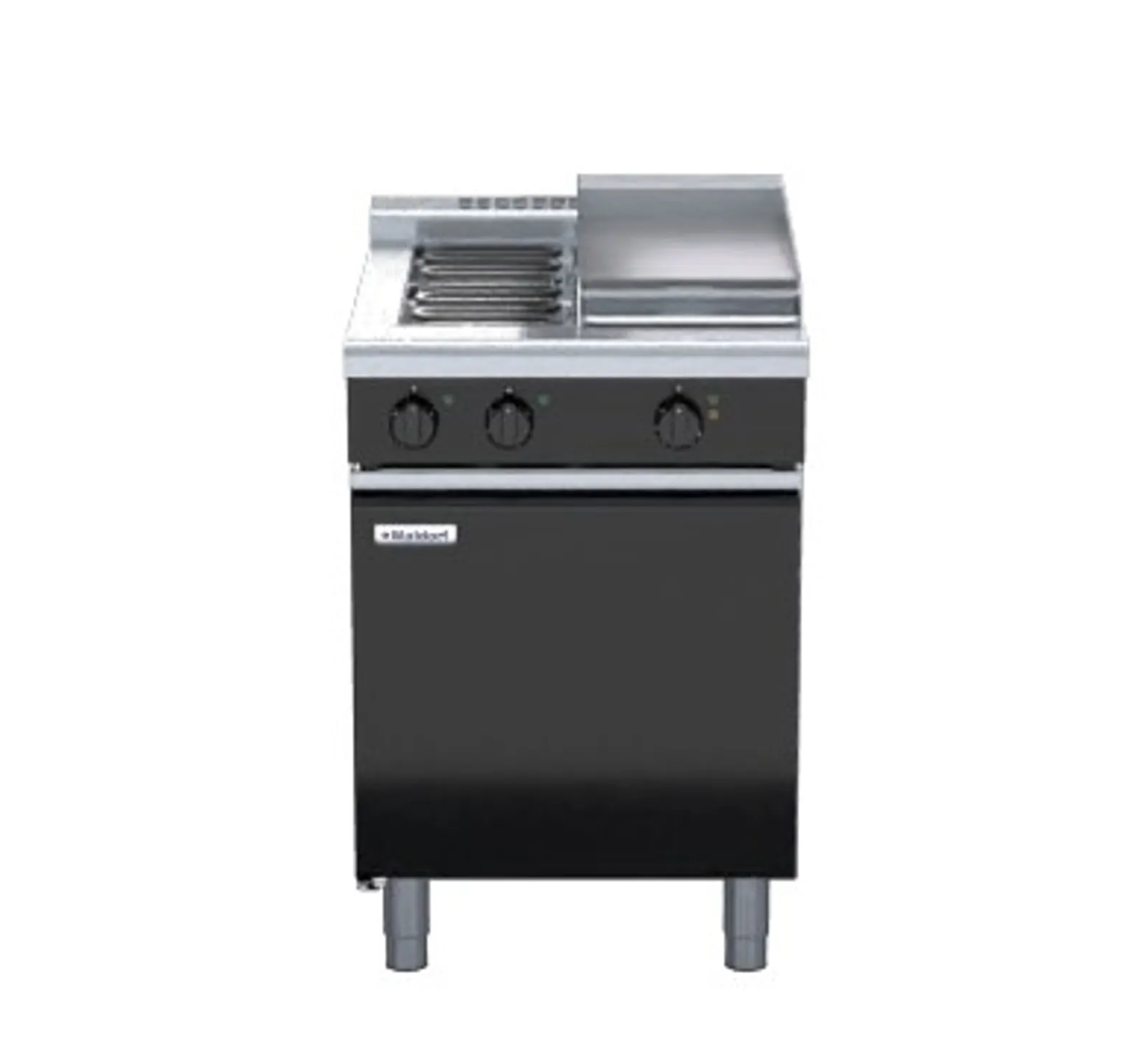 Waldorf Bold RNLB8403E-CD - 600mm Electric Cooktop Low Back Version Cabinet Base