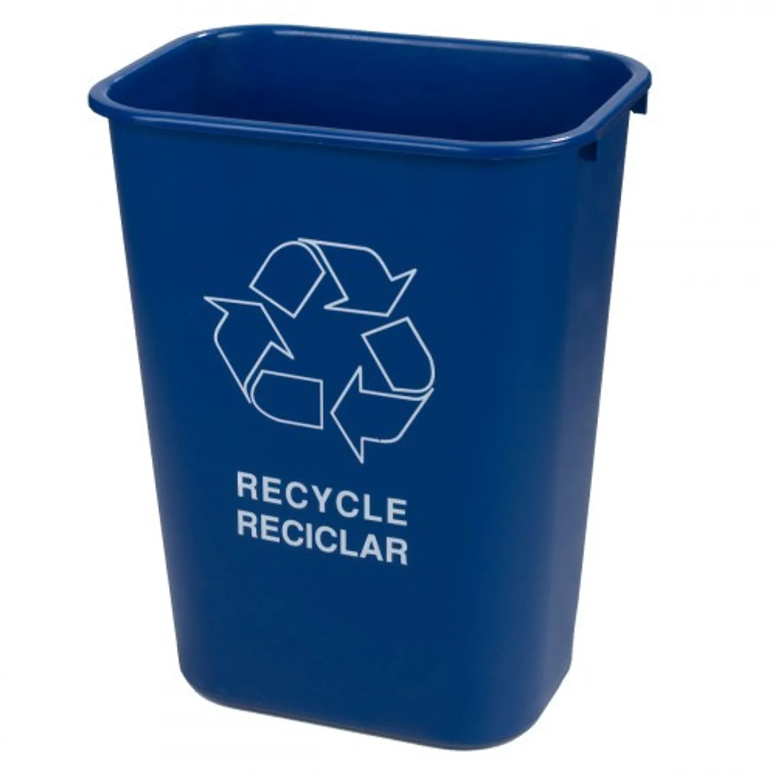 Carlisle 342941REC14 - Rectangle Recycle Waste Container 39L