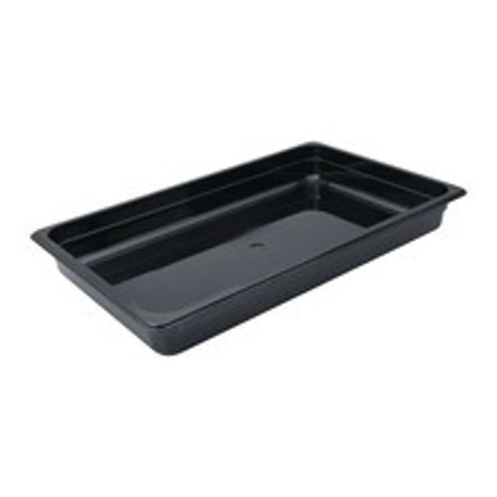 Caterrax 850102 - Black Polycarbonate Food Pan 1/1 Size 65mm