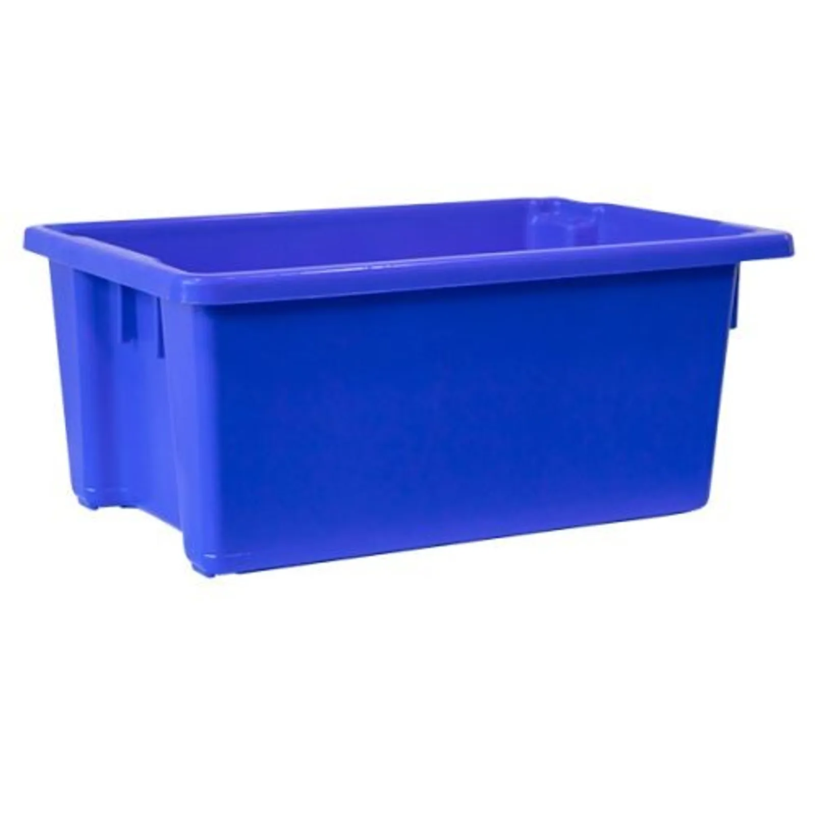 Butchers Tubs MP10BLU - 52L Food Grade Plastic Crate Blue