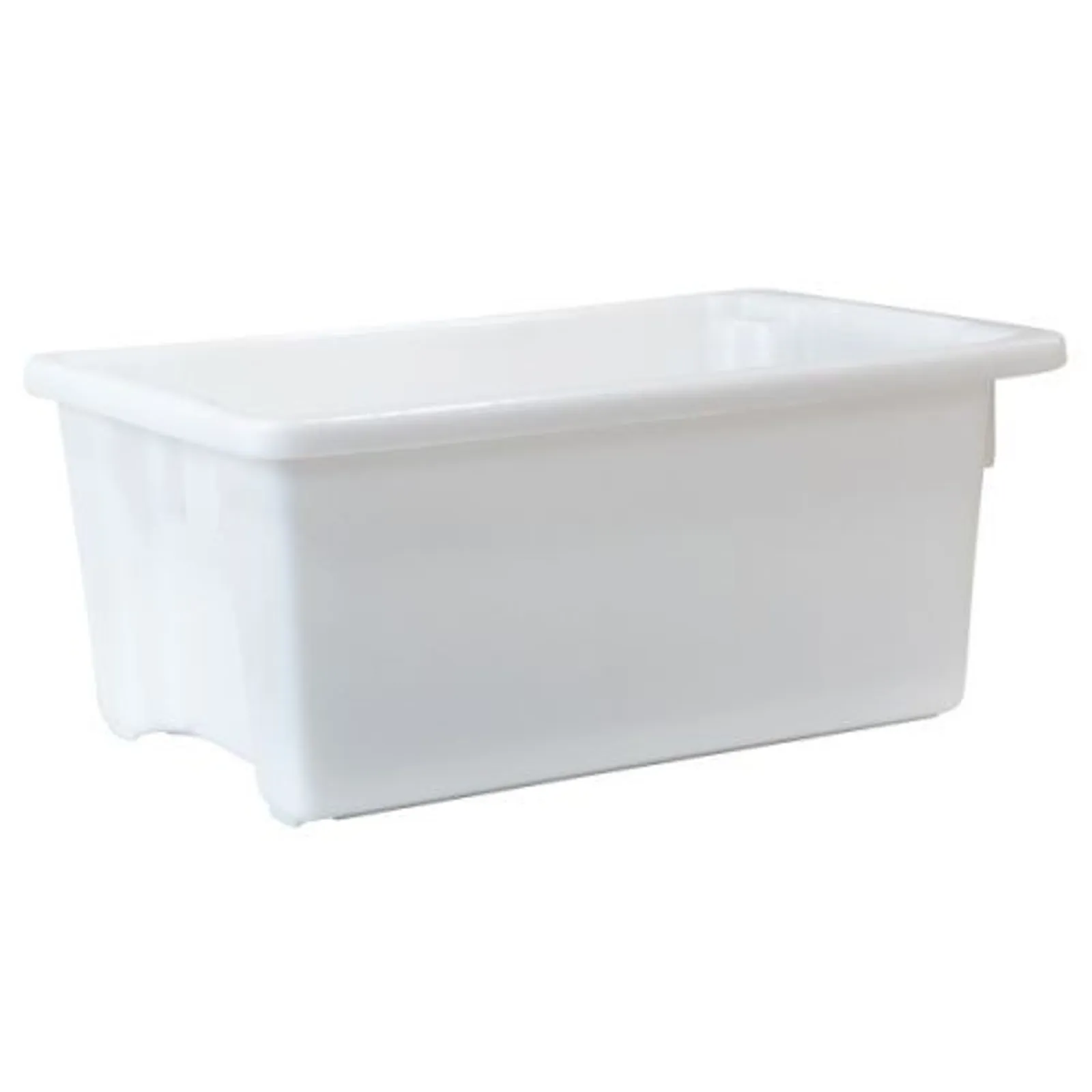 Butchers Tubs MP10NAT- 52L Food Grade Plastic Crate Natural