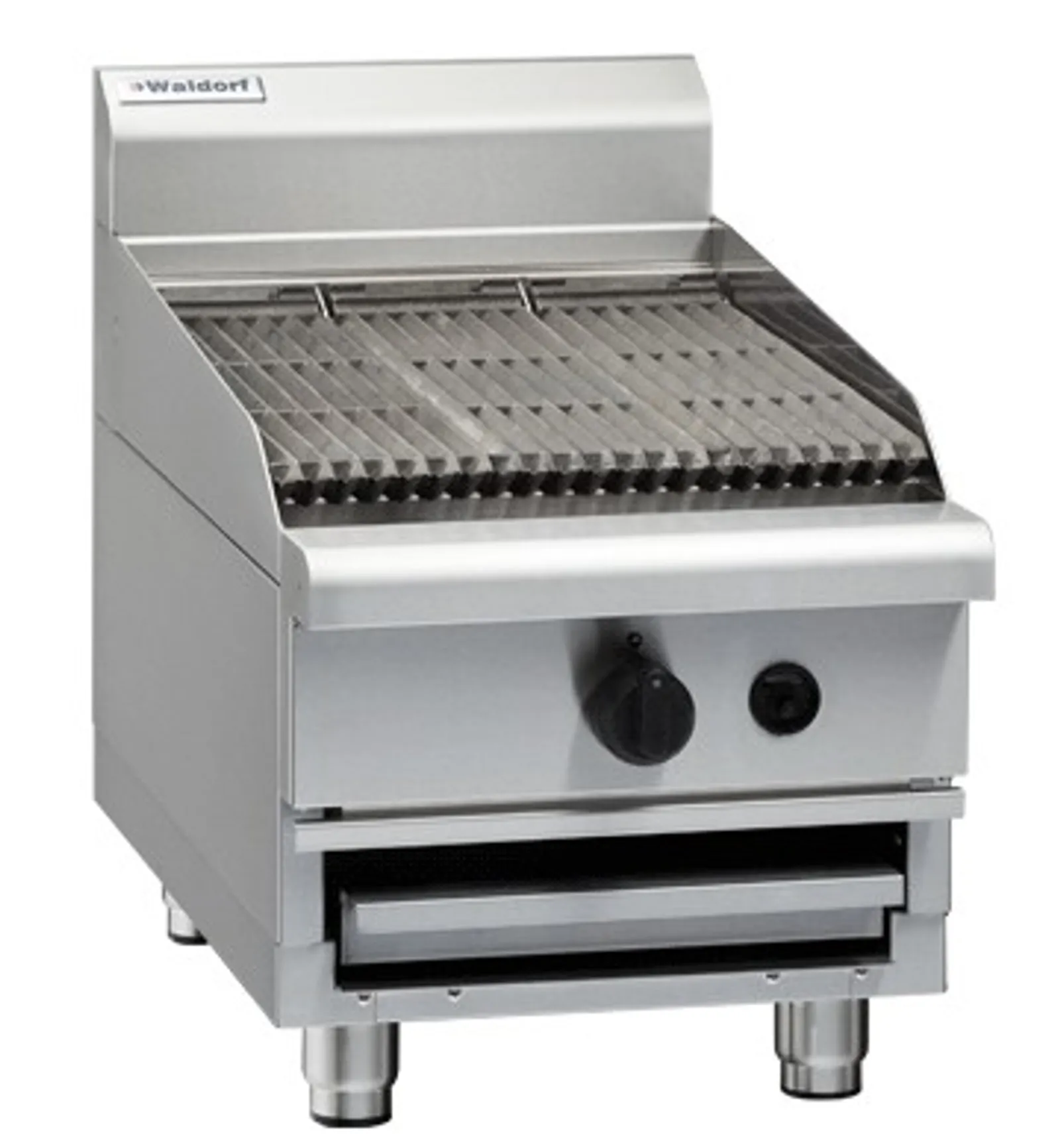 Waldorf 800 CHL8450G-B - 450mm Gas Chargrill Low Back Version - Bench Model