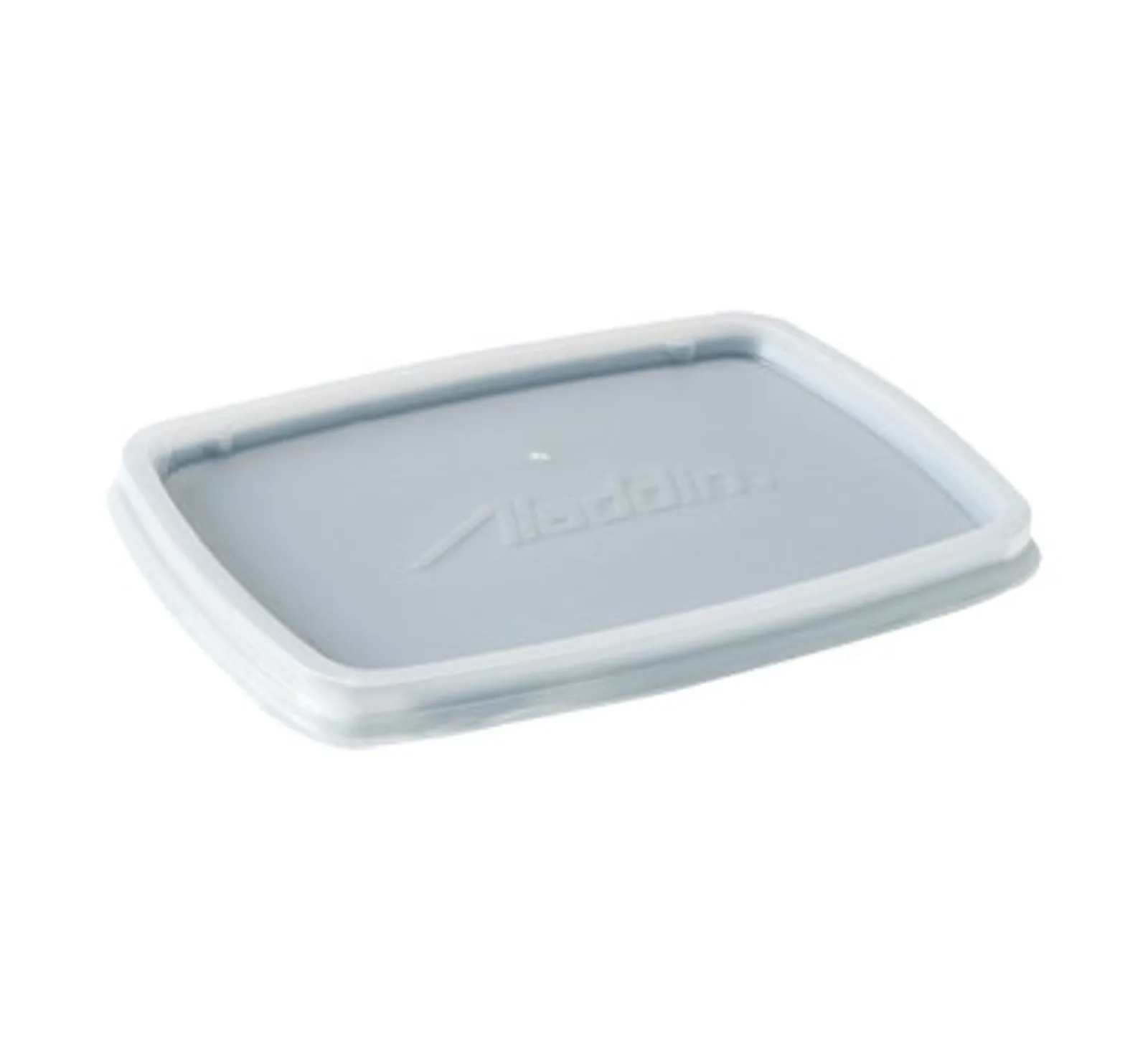Aladdin Temp-Rite B80A - Disposable Rectangular Bowl Lid - Clear, Box of 3000