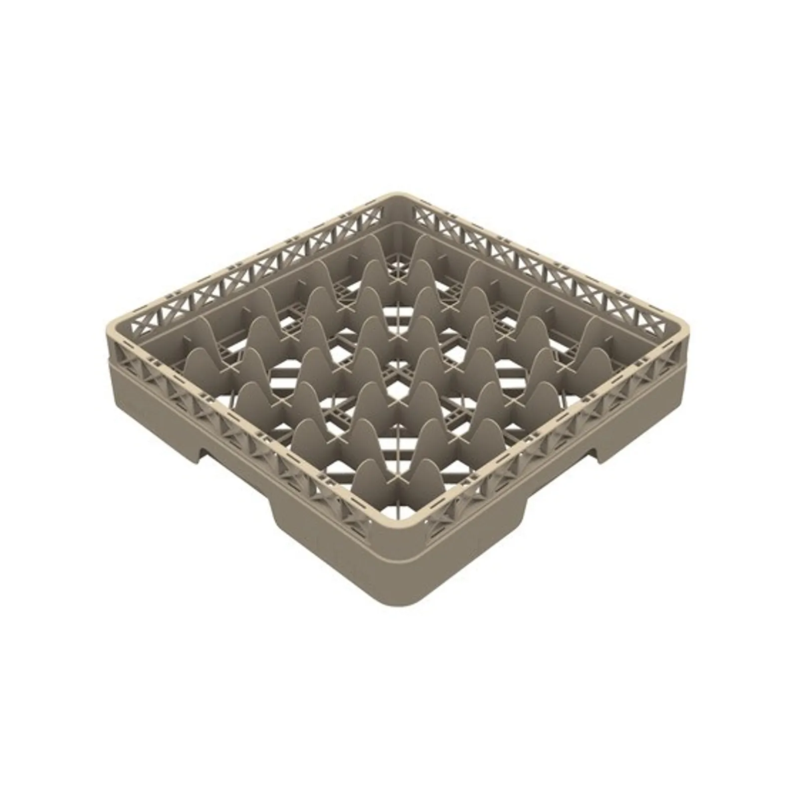 Pujadas PDR5250 - 25 Compartment Flap Rack - Glass Rack