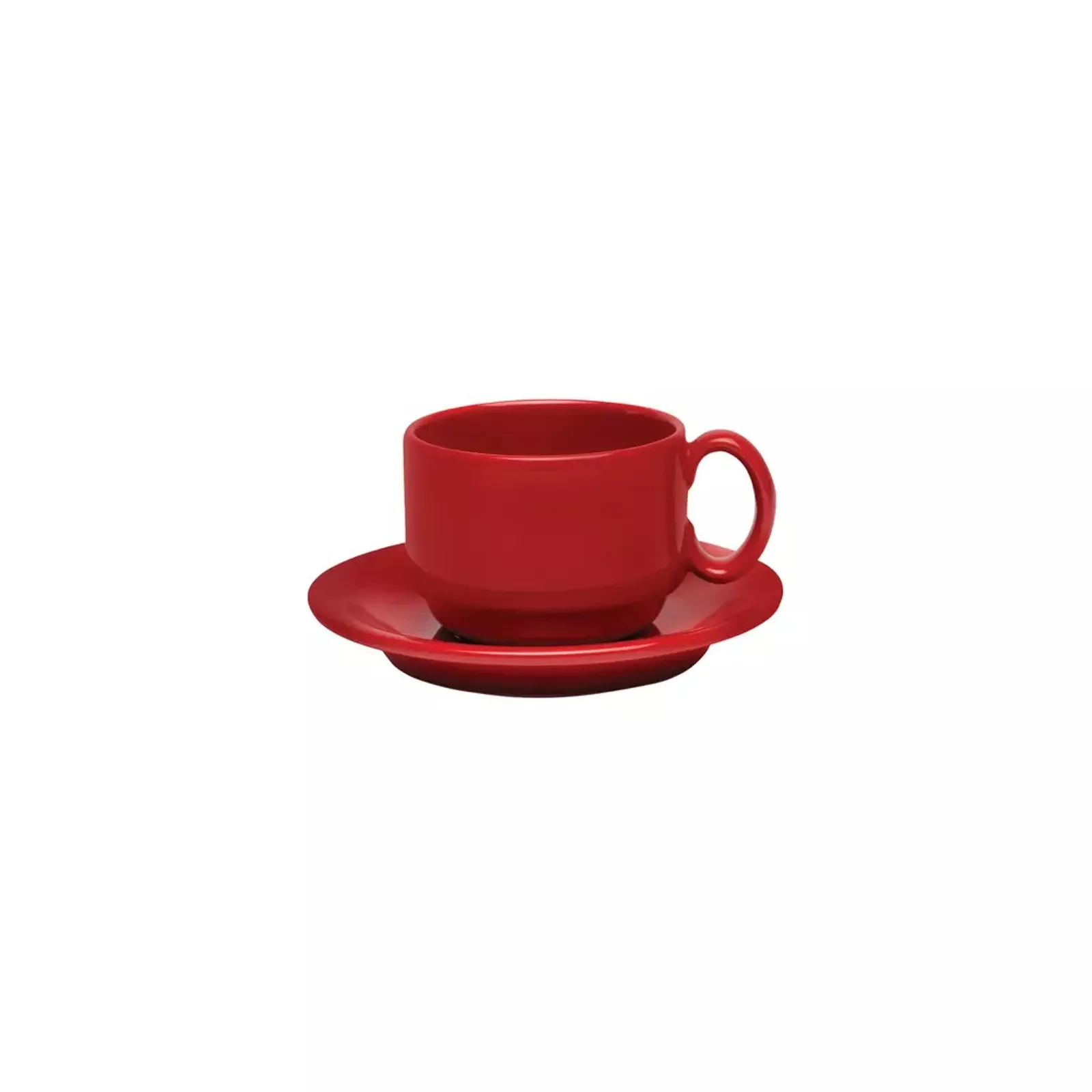 AFC S1827-R Flinders Healthcare - Stackable Ableware Cup 240ml - Red