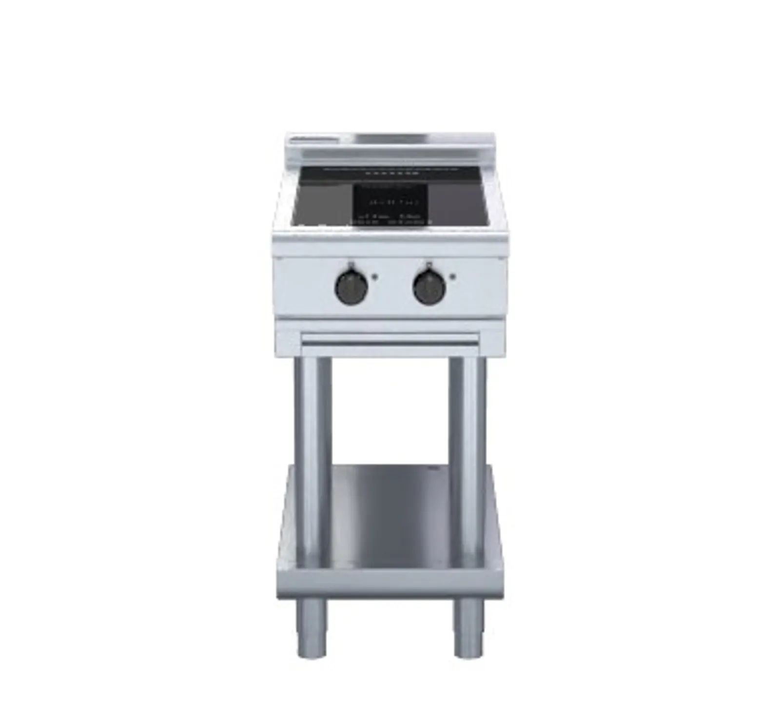 Waldorf 800 INL8200F-LS - 450mm Electric Induction Cooktop Low Back - Leg Stand