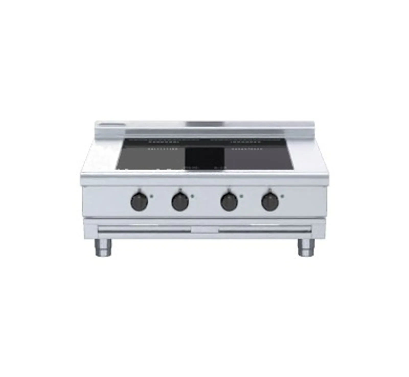Waldorf 800 INL8400F-B - 900mm Electric Induction Cooktop Low Back - Bench Model