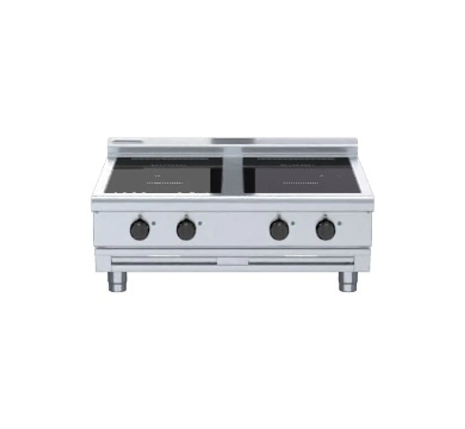 Waldorf 800 INL8400R3-B - 900mm Electric Induction Cooktop Low Back - Bench Model