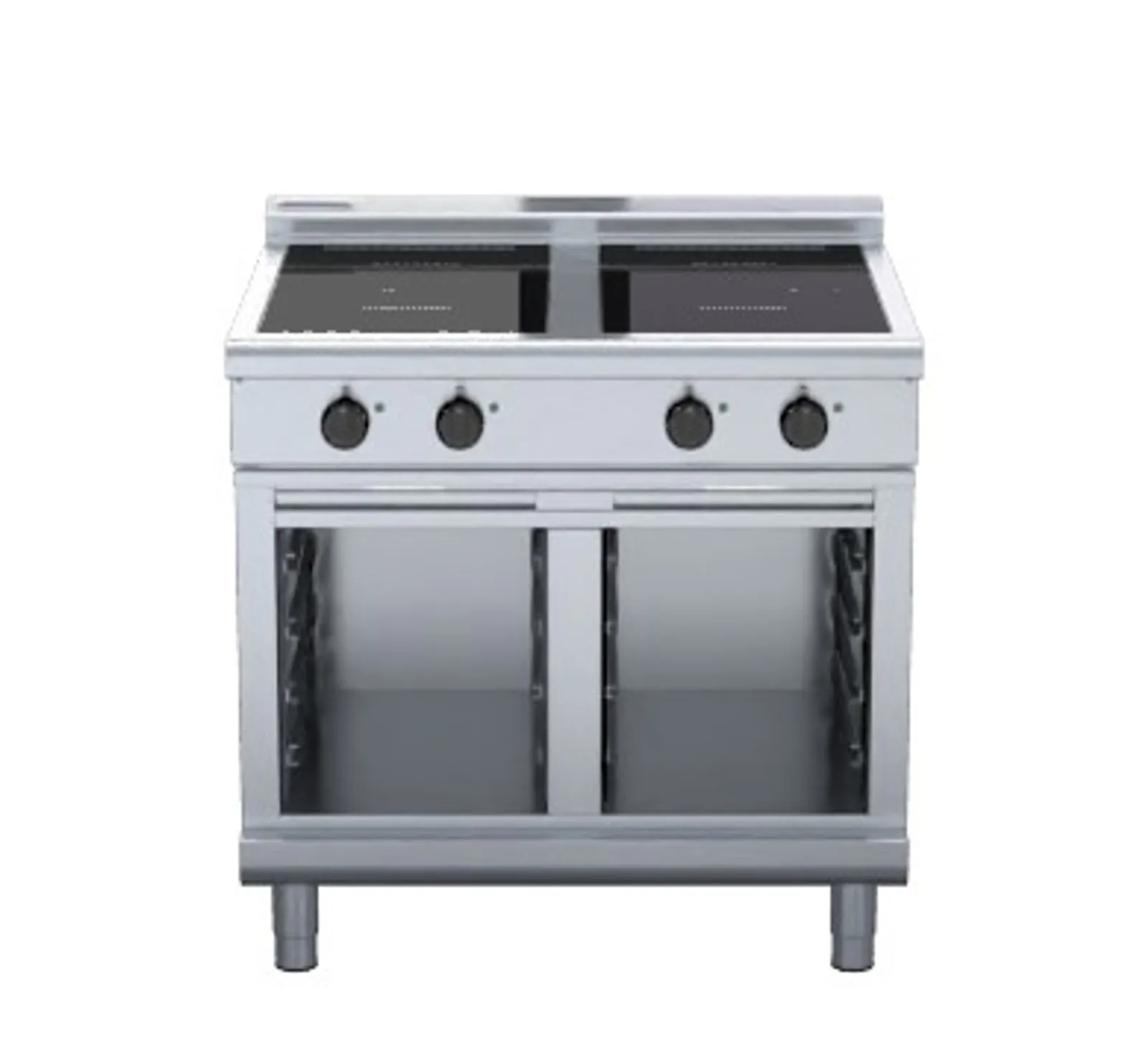 Waldorf 800 INL8400R3-CB - 900mm Electric Induction Cooktop Low Back - Cabinet Base