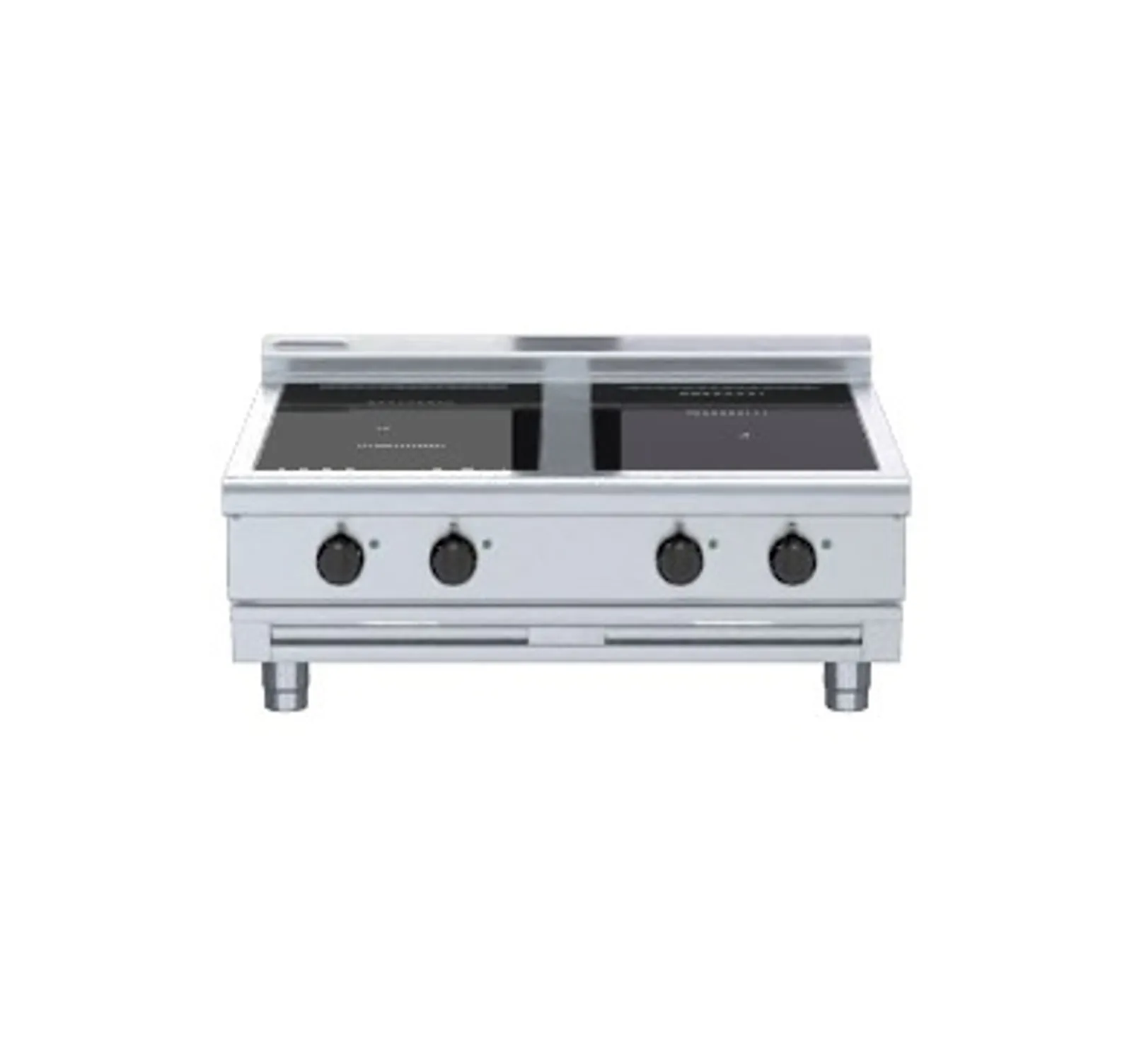 Waldorf 800 INL8400R3F-B - 900mm Electric Induction Cooktop Low Back - Bench Model
