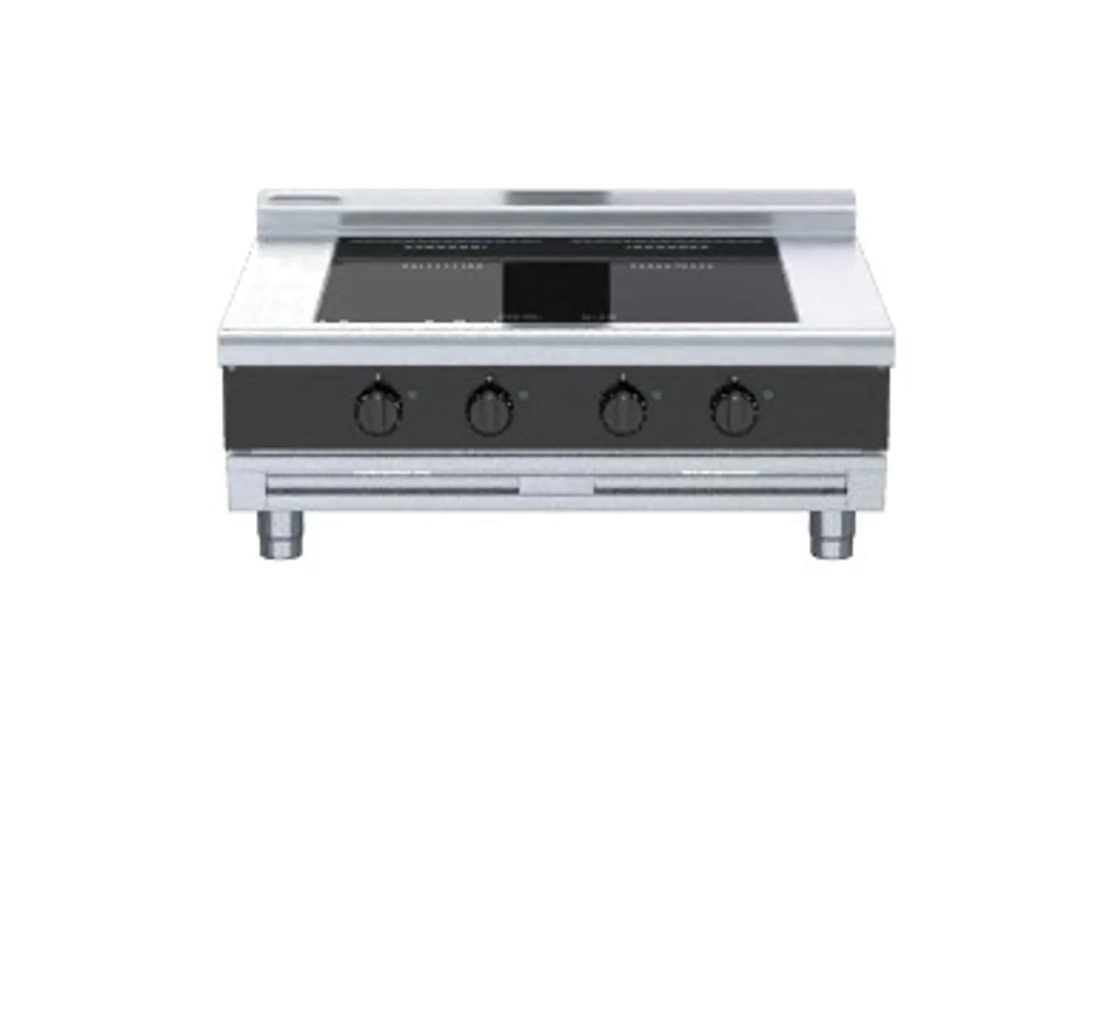 Waldorf Bold INLB8400F-B - 900mm Electric Induction Cooktop Low Back - Bench Model