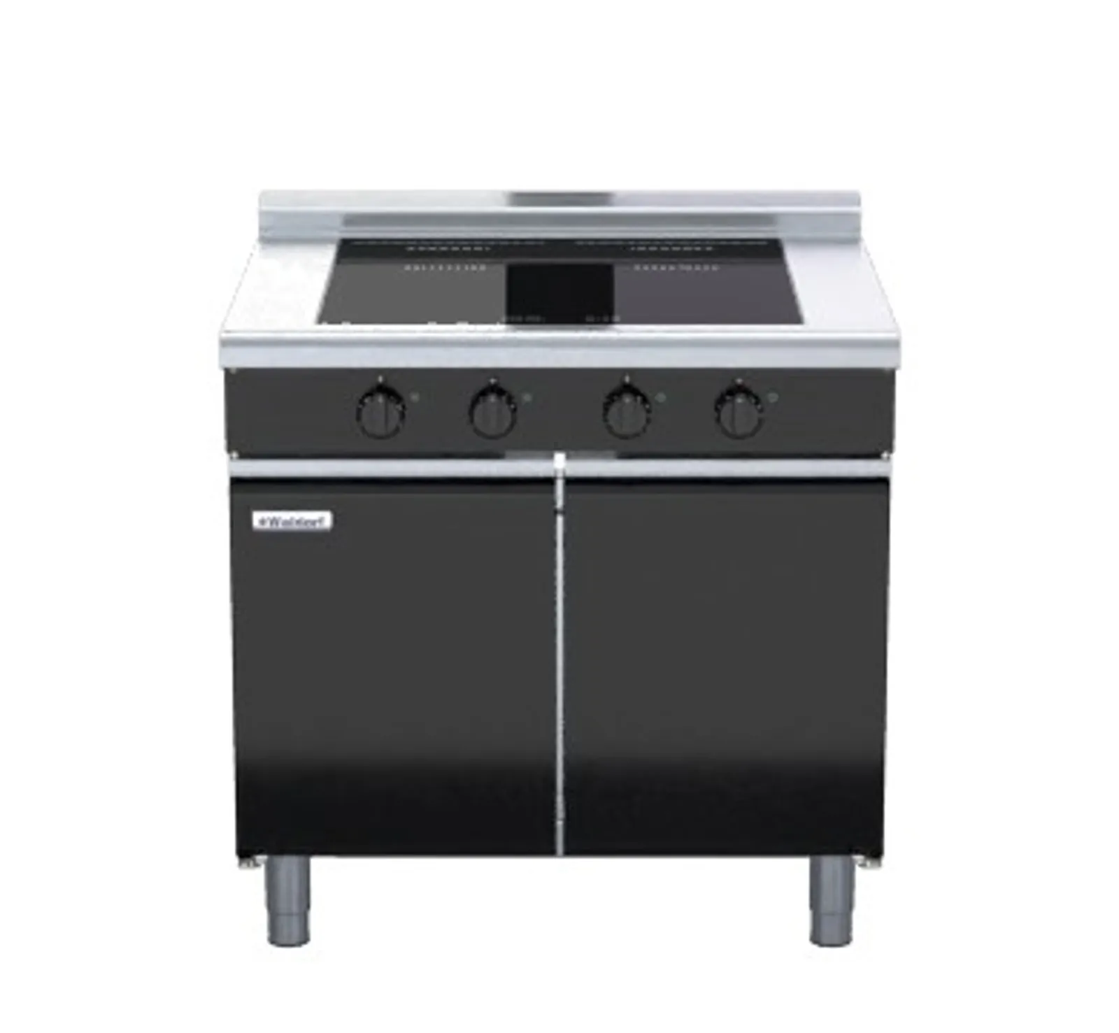 Waldorf Bold INLB8400F-CD - 900mm Electric Induction Cooktop Low Back - Cabinet Base