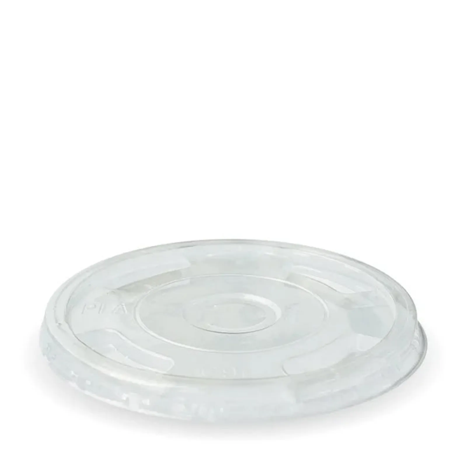 BioPak C-96F - 300-700ml Flat Clear BioCup Lid