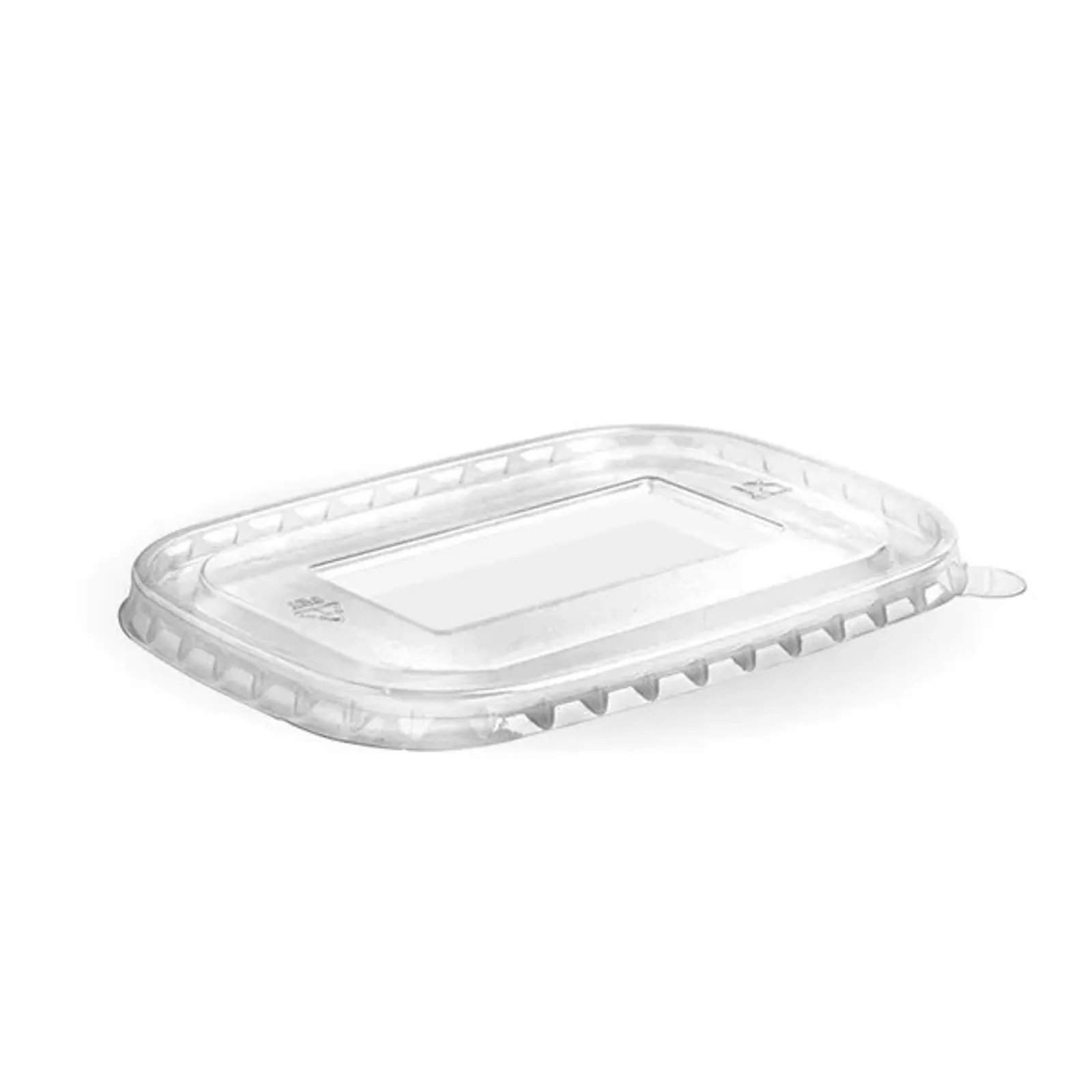 BioPak BB-LBL-RPET - 500-1,000ml PET BioBoard Takeaway Lid