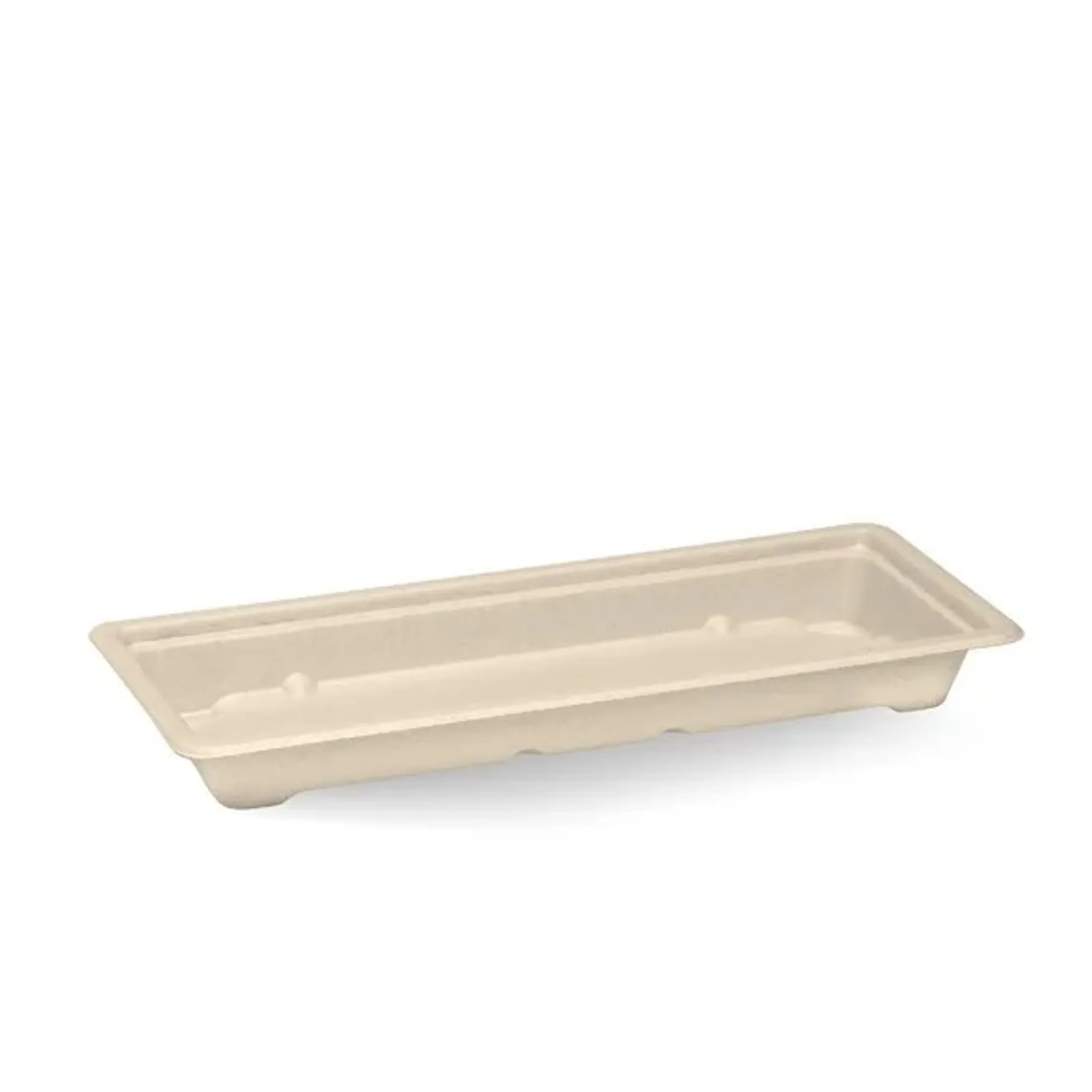 BioPak B-ST-LONG - Long Plant Fibre Sushi Tray
