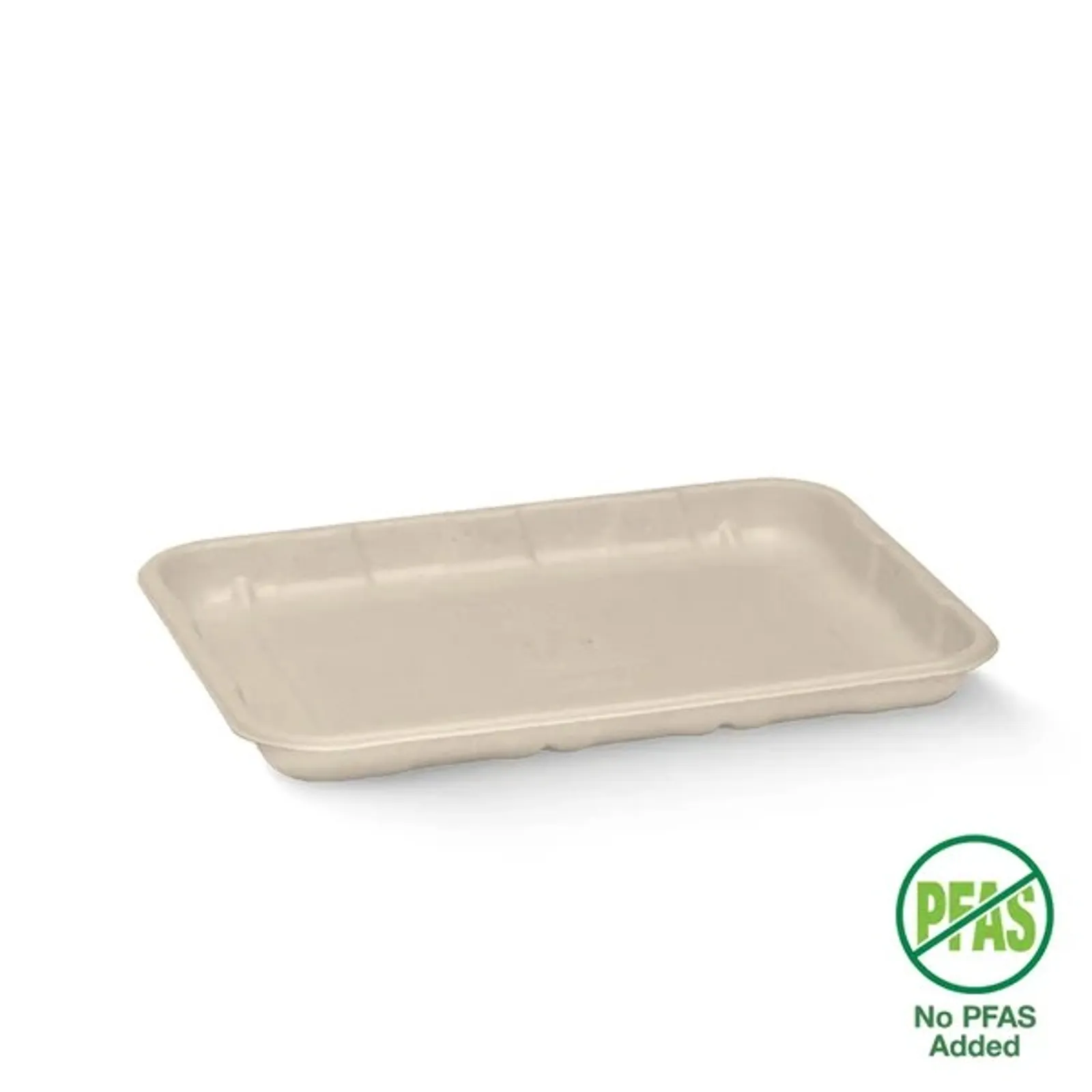 BioPak B-TRAY-7X5 - 19x14x2cm / 7x5" Plant Fibre Produce Tray