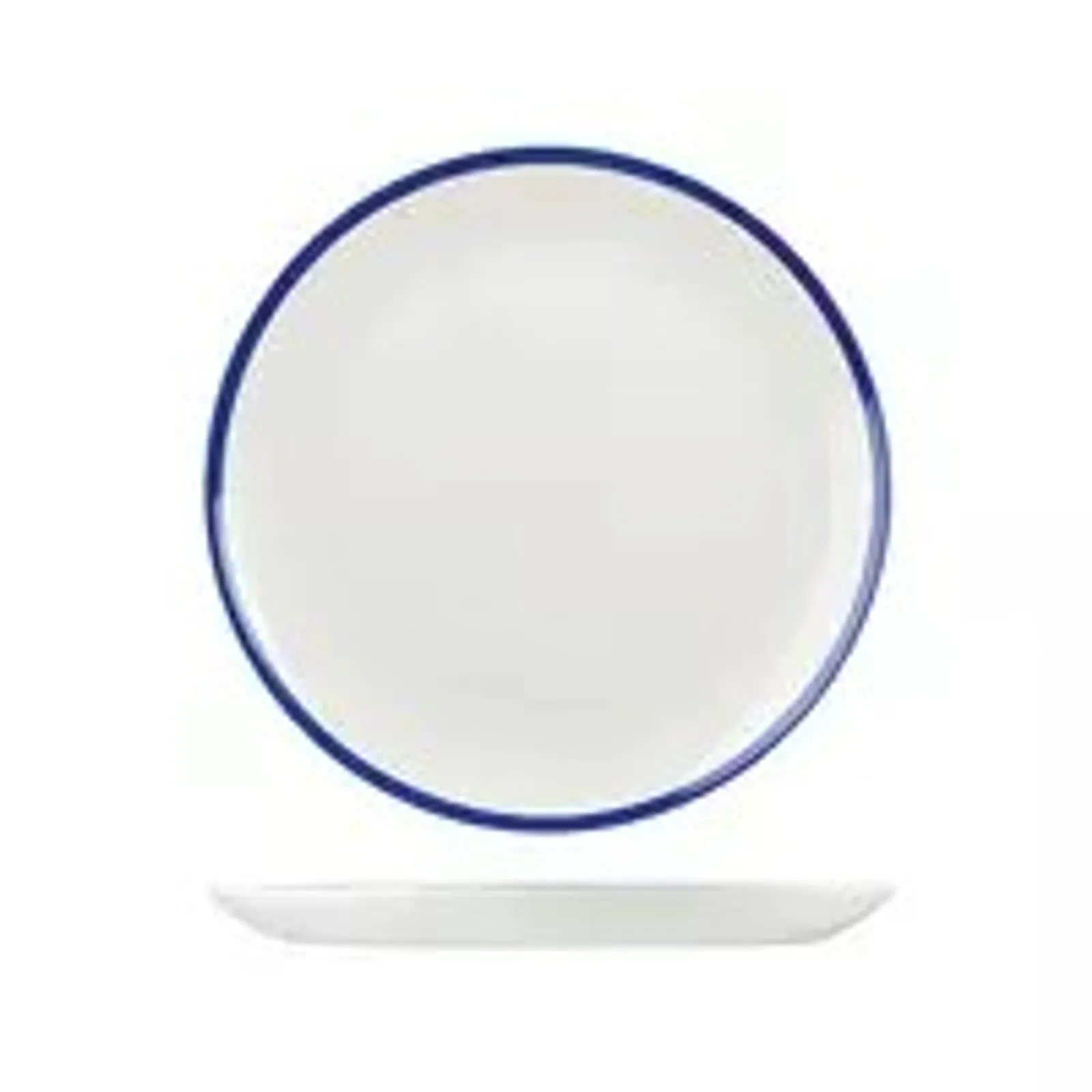 Churchill 9955126 Retro Blue - Round Coupe Plate 260mm