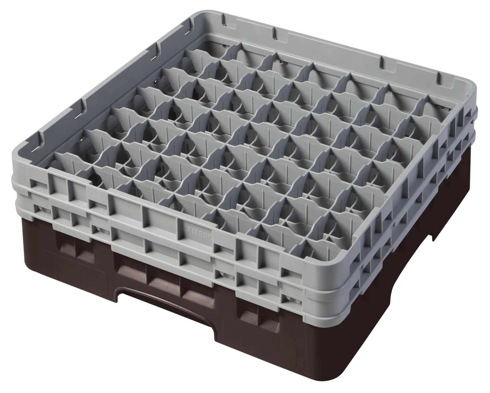 Cambro 49S434 - Glass Racks Full Size w/ 2 Extender - 49 Compartment