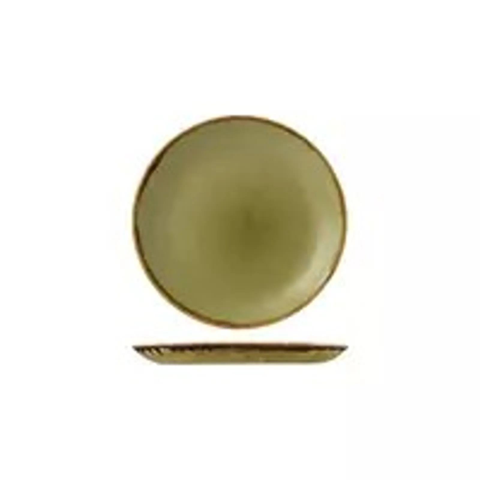 Dudson Harvest 991006-GN - Round Coupe Plate 165mm