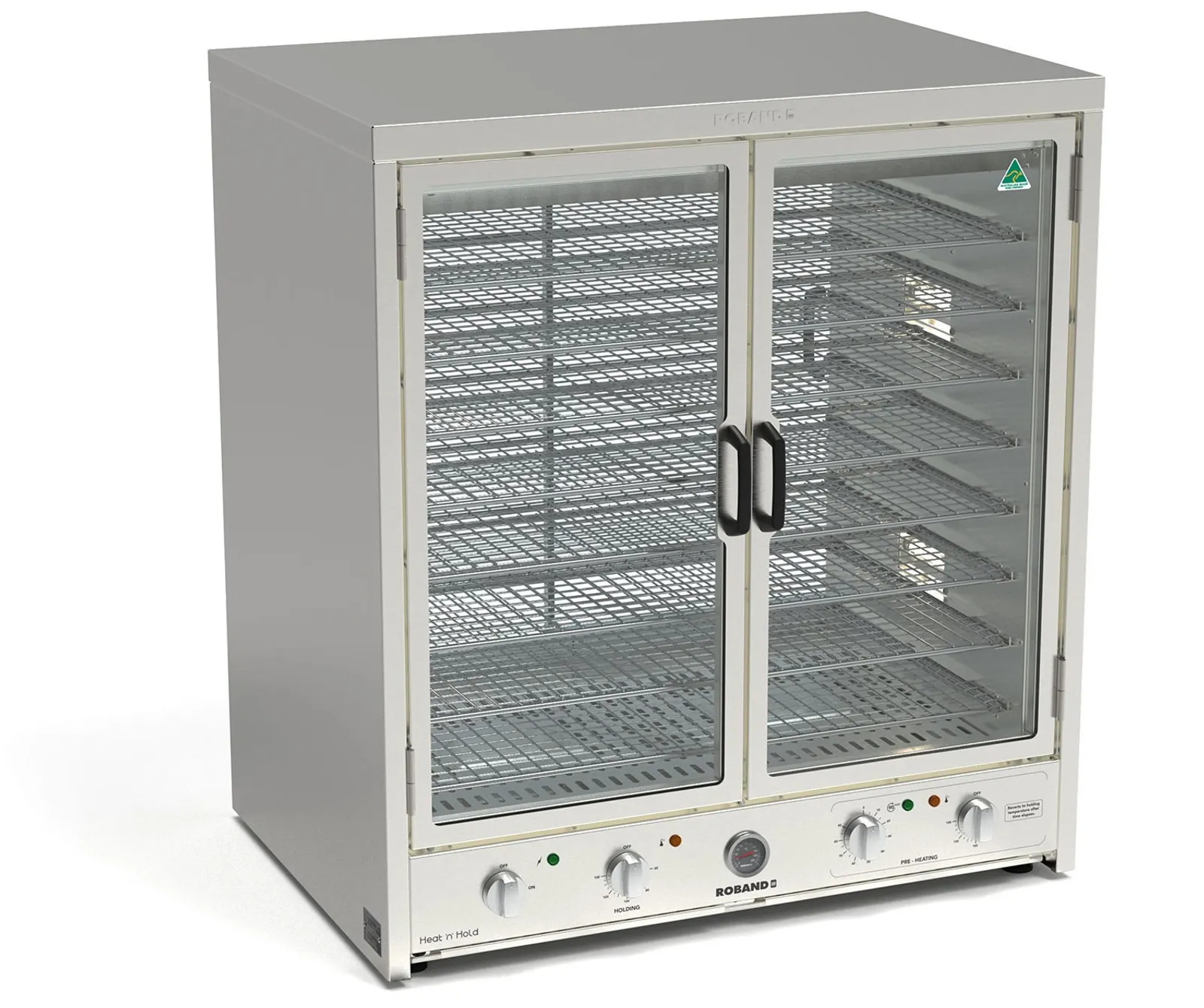 Roband H200R - Heat n Hold Food Warmer - Sliding Glass